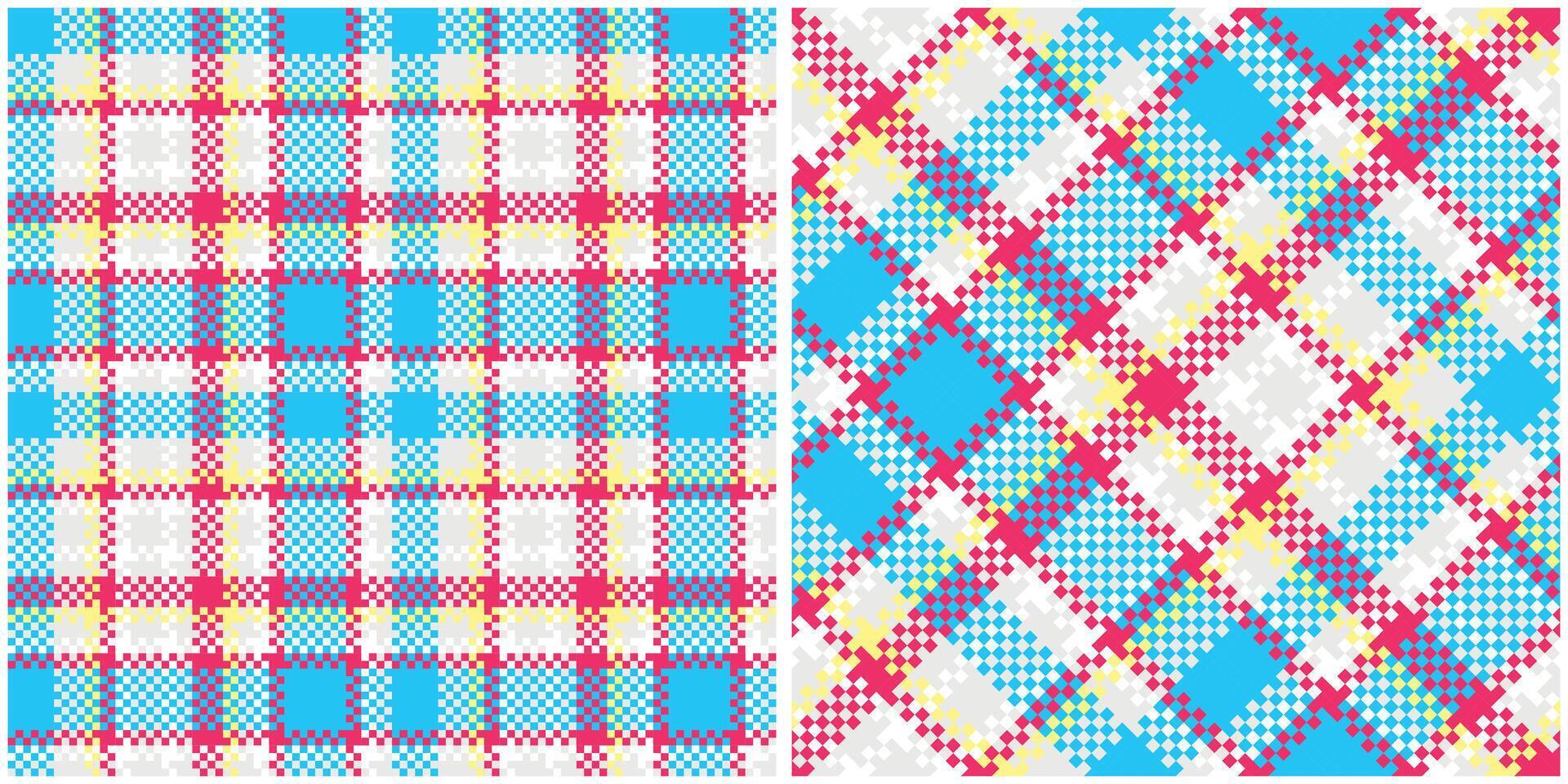Tartan Plaid Seamless Pattern. Scottish Plaid, Traditional Scottish Woven Fabric. Lumberjack Shirt Flannel Textile. Pattern Tile Swatch Included. vector