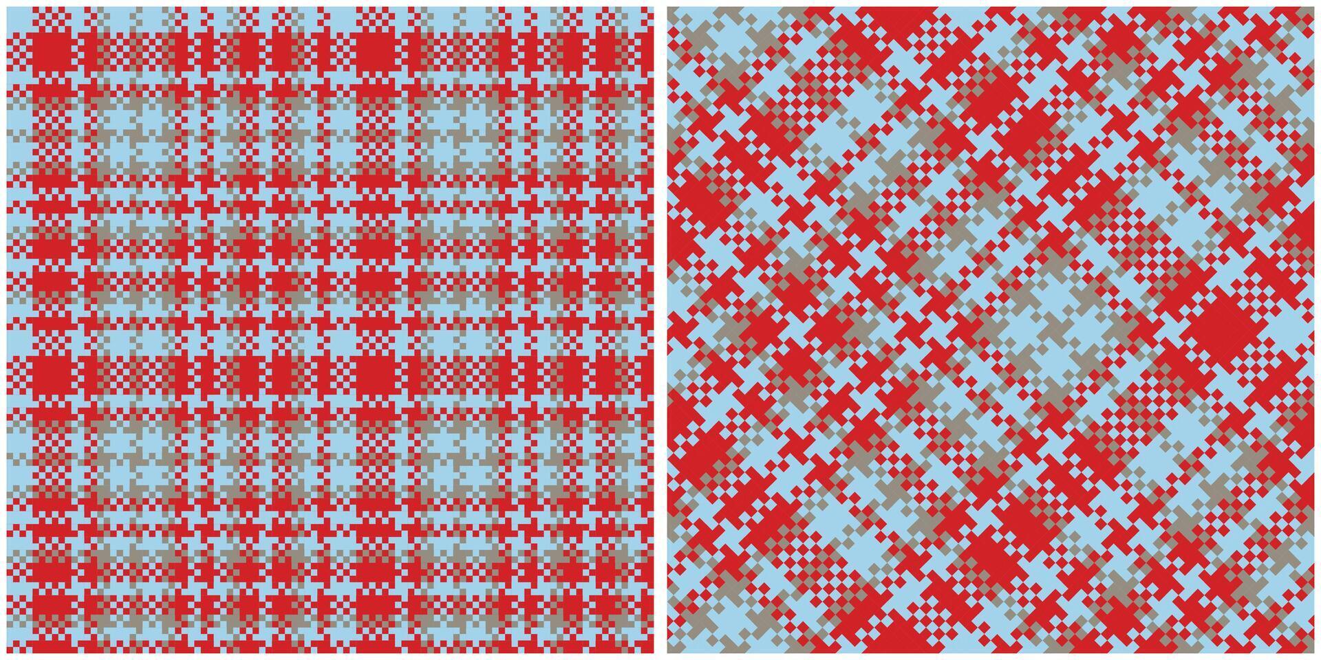 Tartan Plaid Pattern Seamless. Traditional Scottish Checkered Background. Seamless Tartan Illustration Set for Scarf, Blanket, Other Modern Spring Summer Autumn Winter Holiday Fabric Print. vector