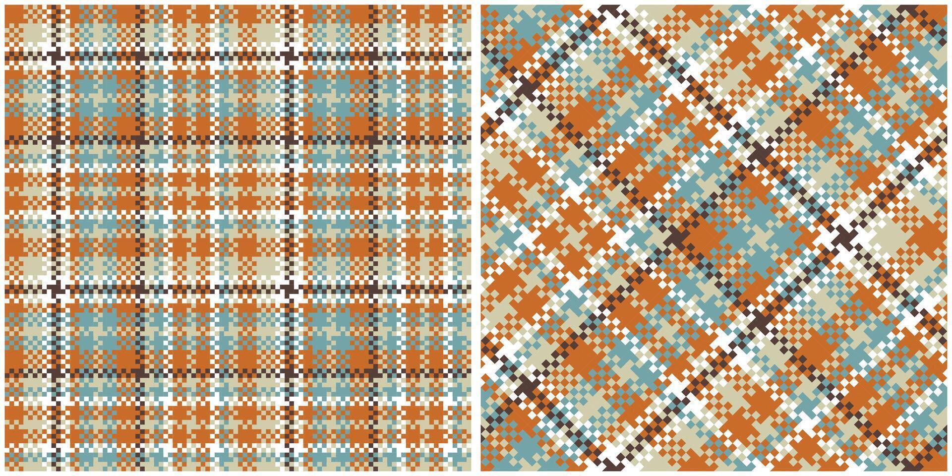 Scottish Tartan Plaid Seamless Pattern, Plaids Pattern Seamless. Template for Design Ornament. Seamless Fabric Texture. Illustration vector