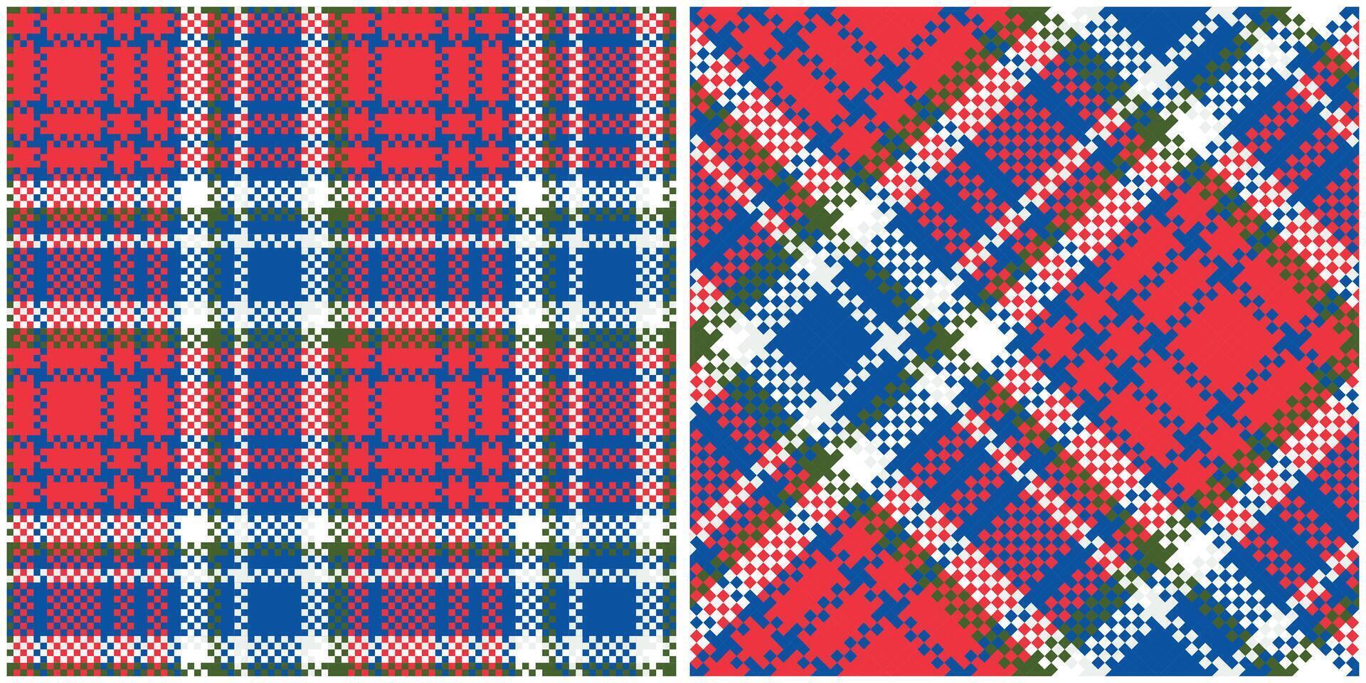 Scottish Tartan Plaid Seamless Pattern, Tartan Seamless Pattern. Template for Design Ornament. Seamless Fabric Texture. Illustration vector