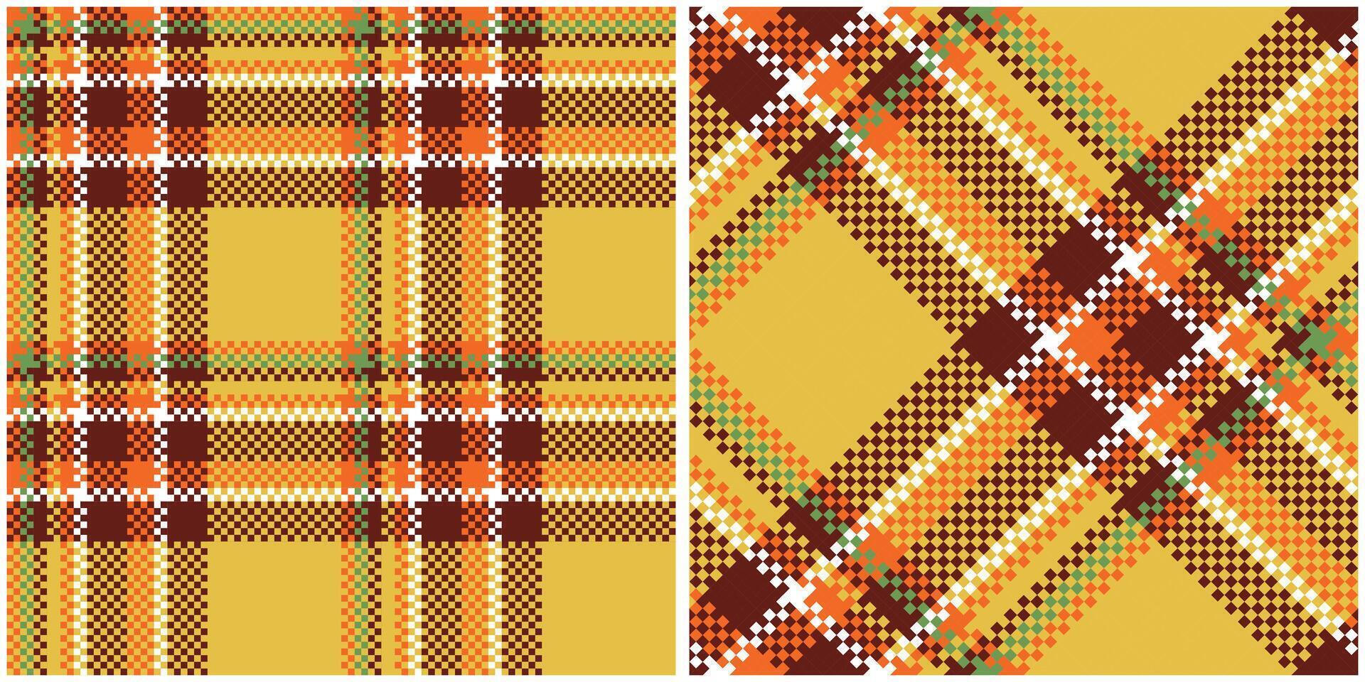 Tartan Plaid Pattern Seamless. Abstract Check Plaid Pattern. Template for Design Ornament. Seamless Fabric Texture. Illustration vector