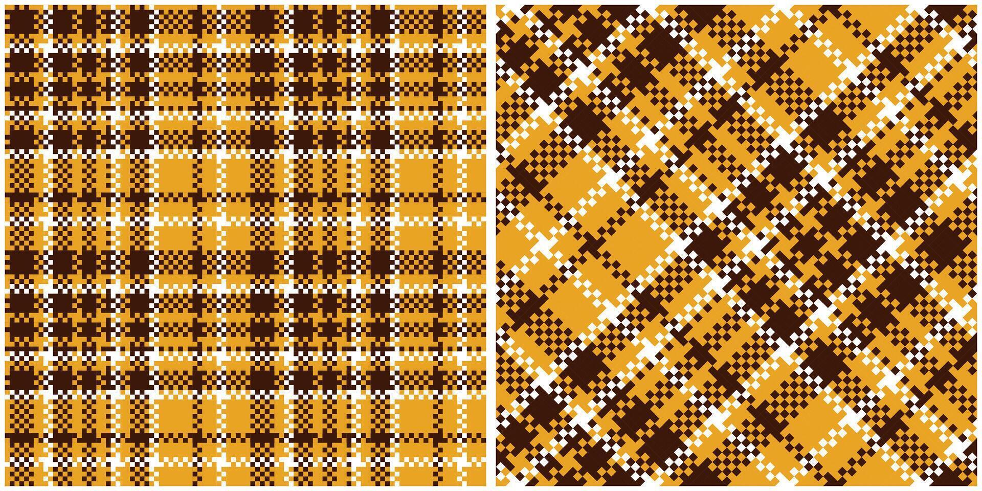 Scottish Tartan Plaid Seamless Pattern, Scottish Tartan Seamless Pattern. Seamless Tartan Illustration Set for Scarf, Blanket, Other Modern Spring Summer Autumn Winter Holiday Fabric Print. vector