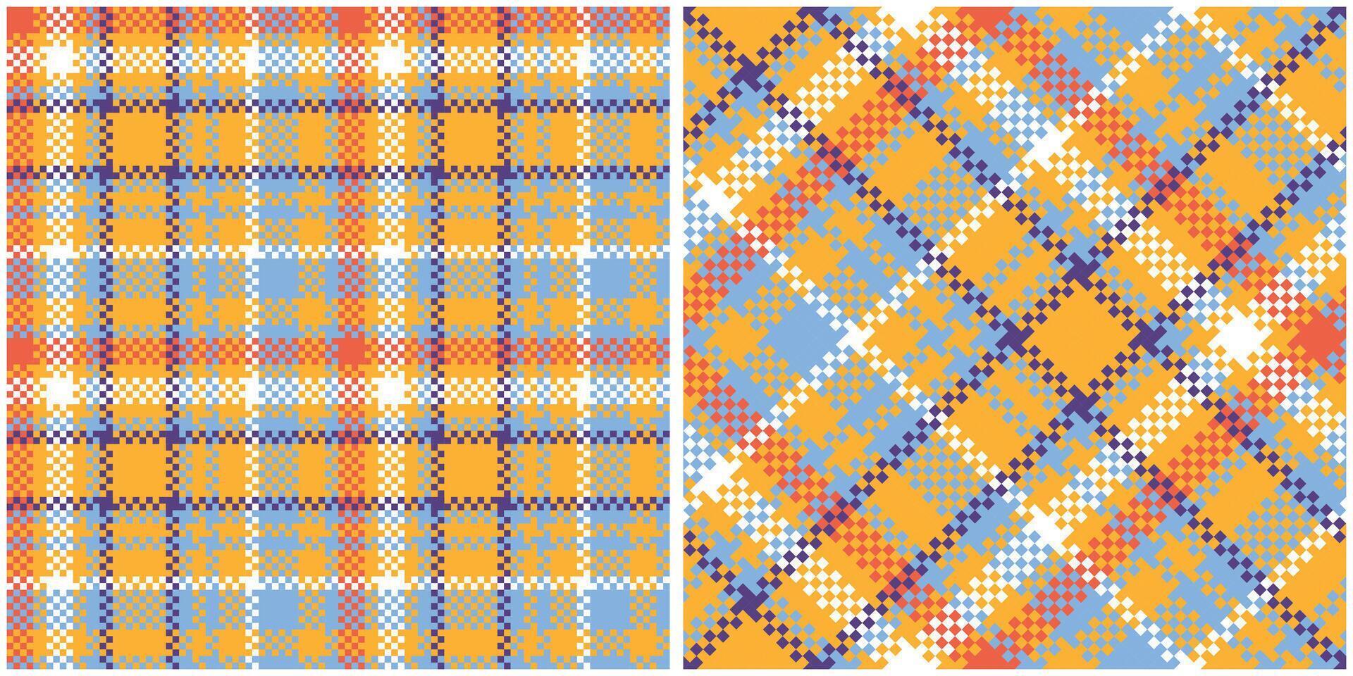 Scottish Tartan Plaid Seamless Pattern, Classic Scottish Tartan Design. for Scarf, Dress, Skirt, Other Modern Spring Autumn Winter Fashion Textile Design. vector