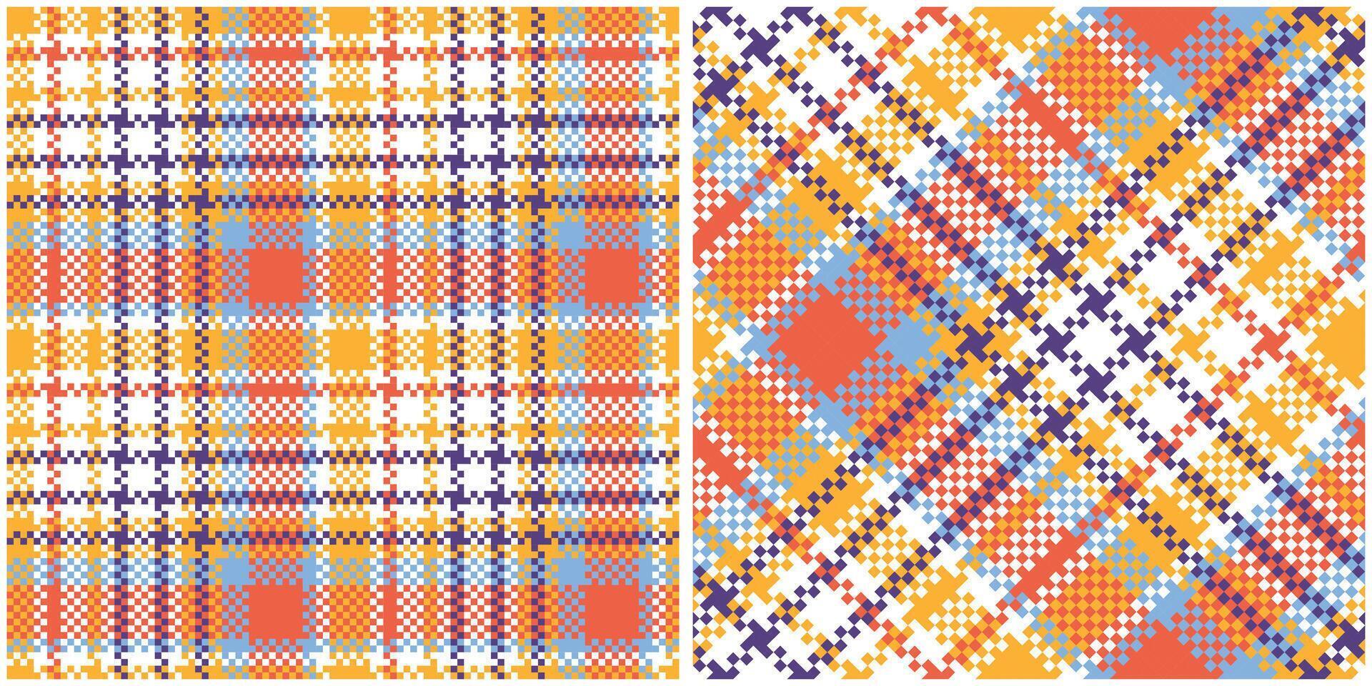 Scottish Tartan Plaid Seamless Pattern, Classic Scottish Tartan Design. Template for Design Ornament. Seamless Fabric Texture. Illustration vector