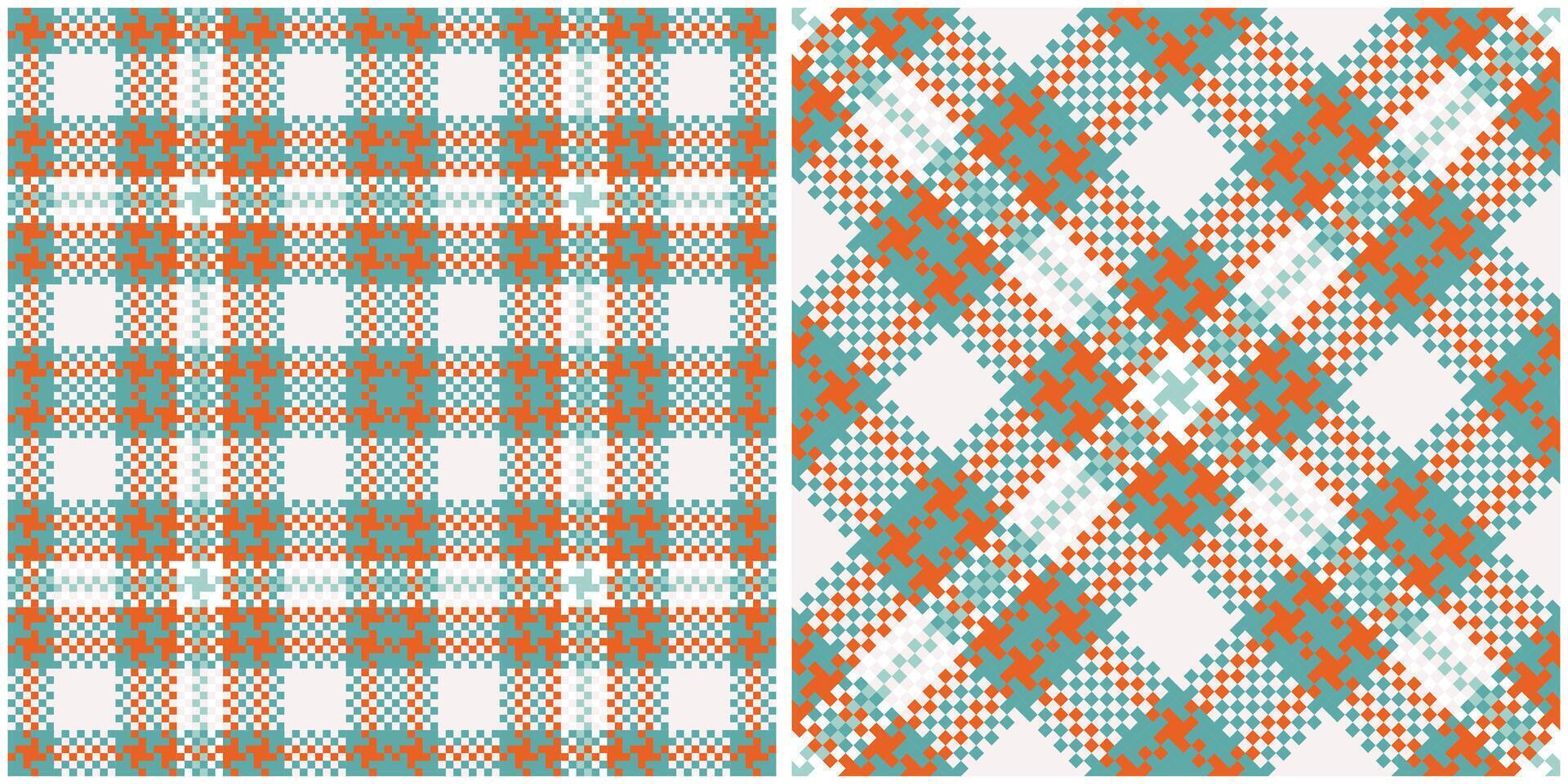 Tartan Seamless Pattern. Sweet Pastel Plaids Pattern Traditional Scottish Woven Fabric. Lumberjack Shirt Flannel Textile. Pattern Tile Swatch Included. vector