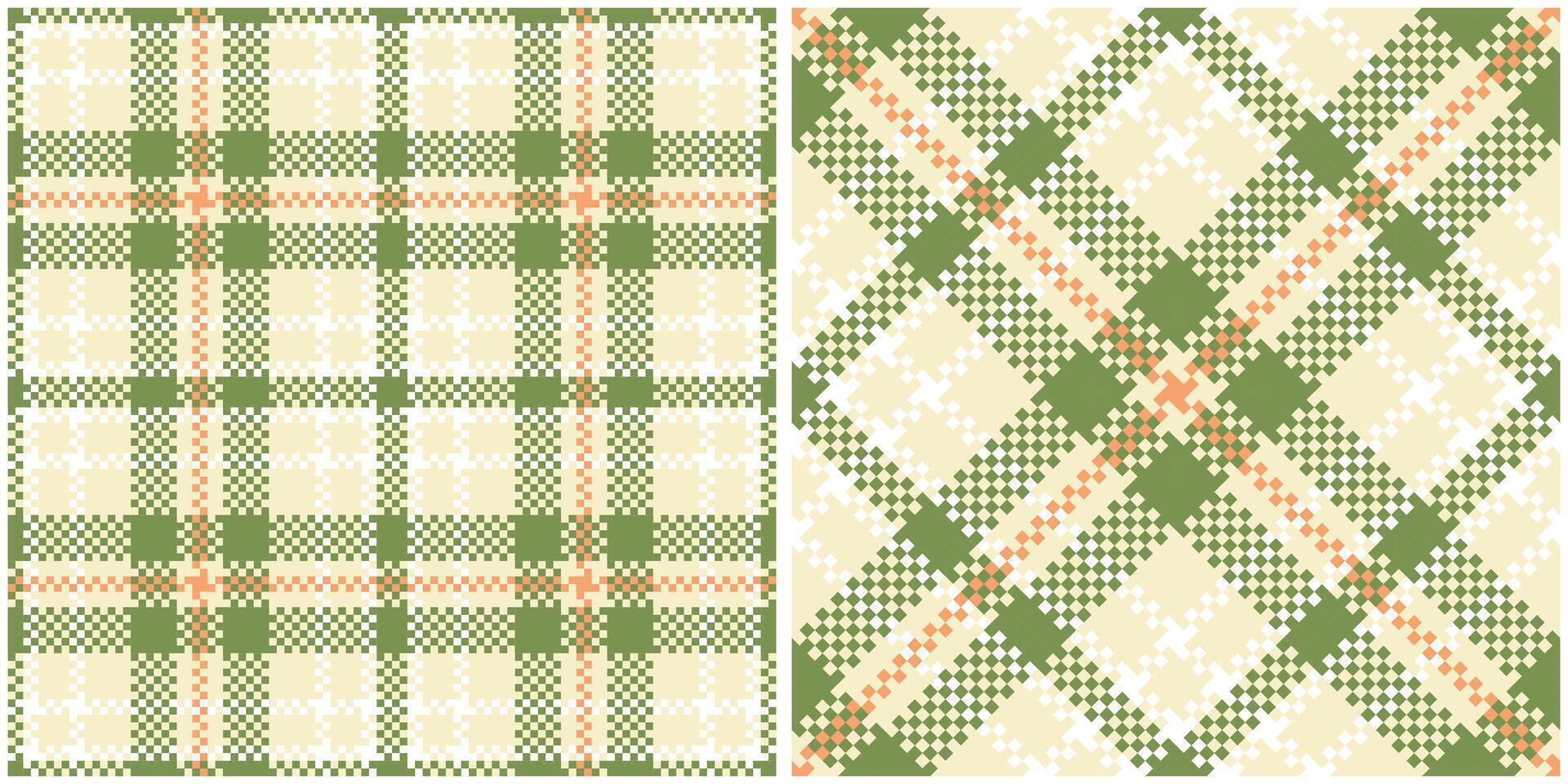 Plaids Pattern Seamless. Classic Plaid Tartan Seamless Tartan Illustration Set for Scarf, Blanket, Other Modern Spring Summer Autumn Winter Holiday Fabric Print. vector
