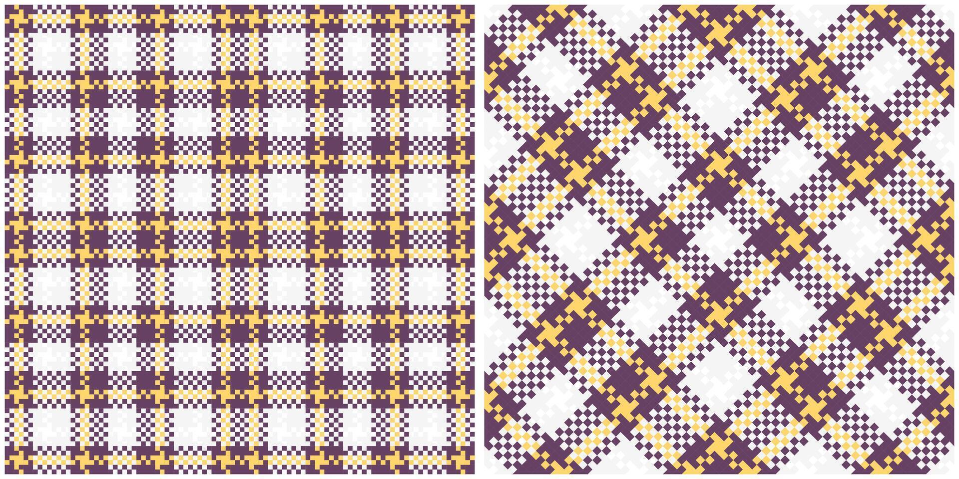 Plaids Pattern Seamless. Abstract Check Plaid Pattern Traditional Scottish Woven Fabric. Lumberjack Shirt Flannel Textile. Pattern Tile Swatch Included. vector