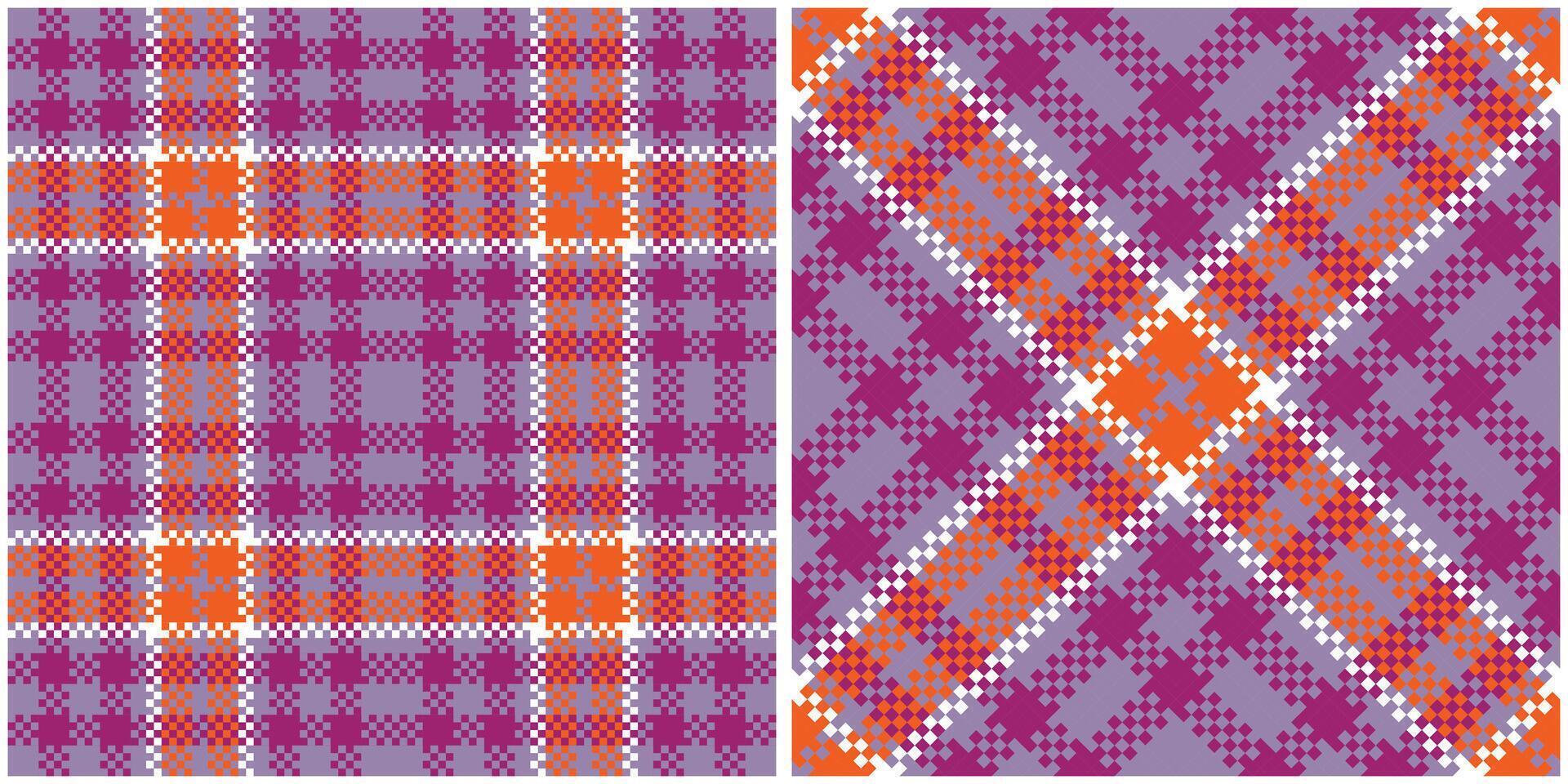 Scottish Tartan Seamless Pattern. Checkerboard Pattern for Scarf, Dress, Skirt, Other Modern Spring Autumn Winter Fashion Textile Design. vector