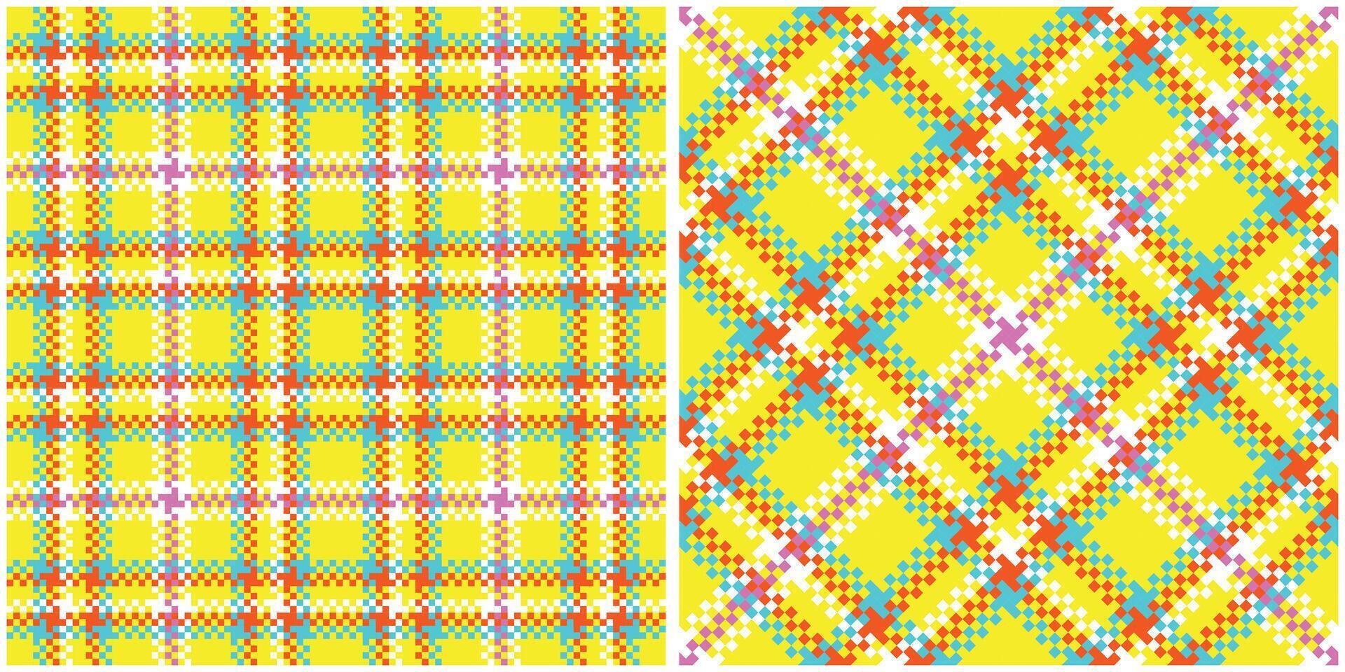Scottish Tartan Seamless Pattern. Classic Scottish Tartan Design. Traditional Scottish Woven Fabric. Lumberjack Shirt Flannel Textile. Pattern Tile Swatch Included. vector
