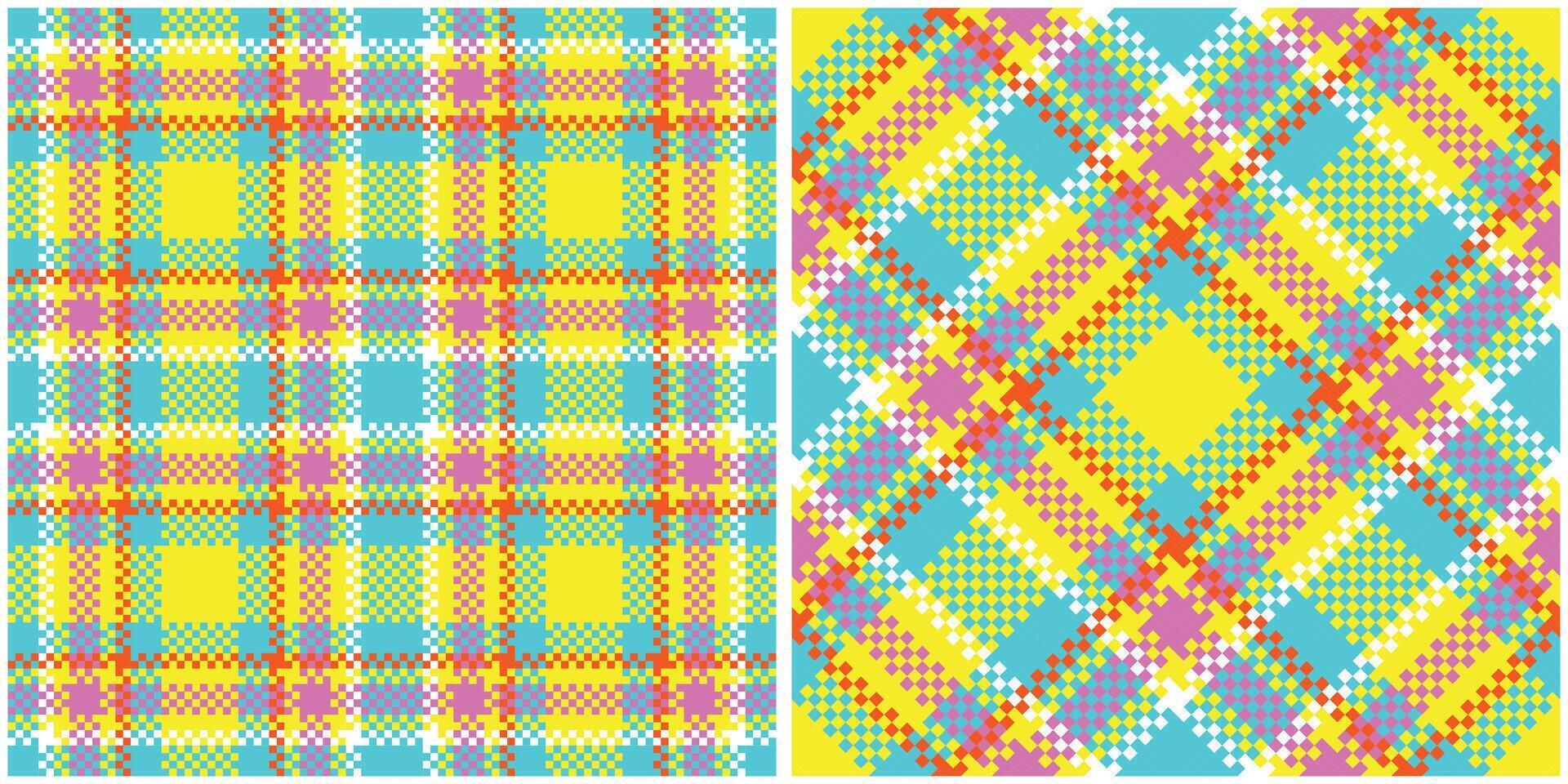 Scottish Tartan Seamless Pattern. Tartan Plaid Seamless Pattern. for Scarf, Dress, Skirt, Other Modern Spring Autumn Winter Fashion Textile Design. vector