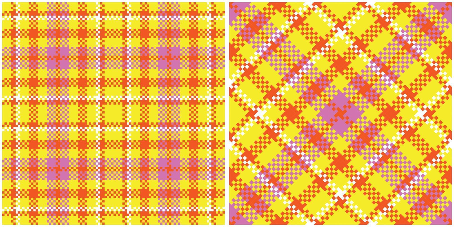 Scottish Tartan Seamless Pattern. Classic Scottish Tartan Design. Template for Design Ornament. Seamless Fabric Texture. vector