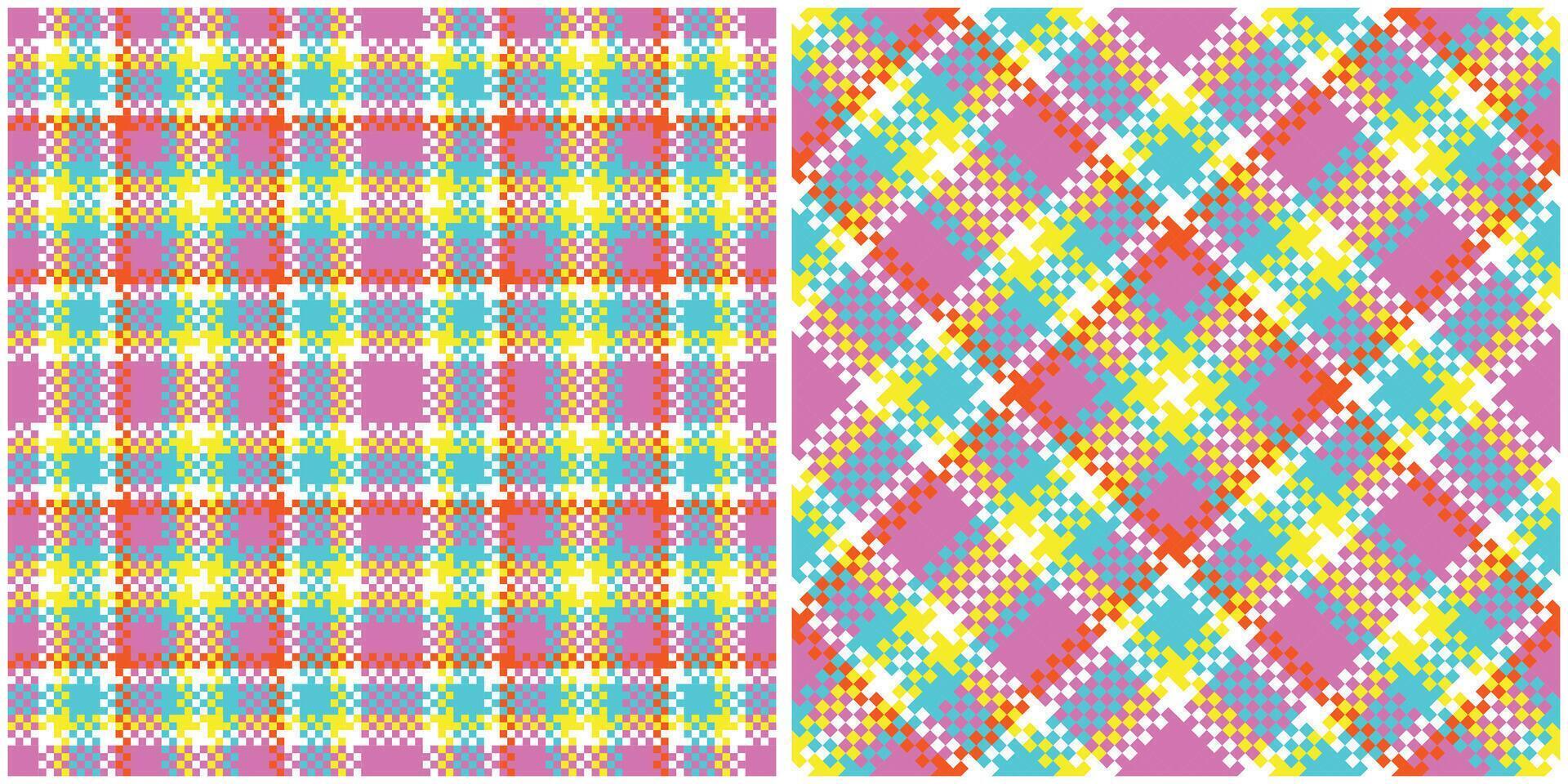 Scottish Tartan Seamless Pattern. Classic Scottish Tartan Design. Flannel Shirt Tartan Patterns. Trendy Tiles for Wallpapers. vector