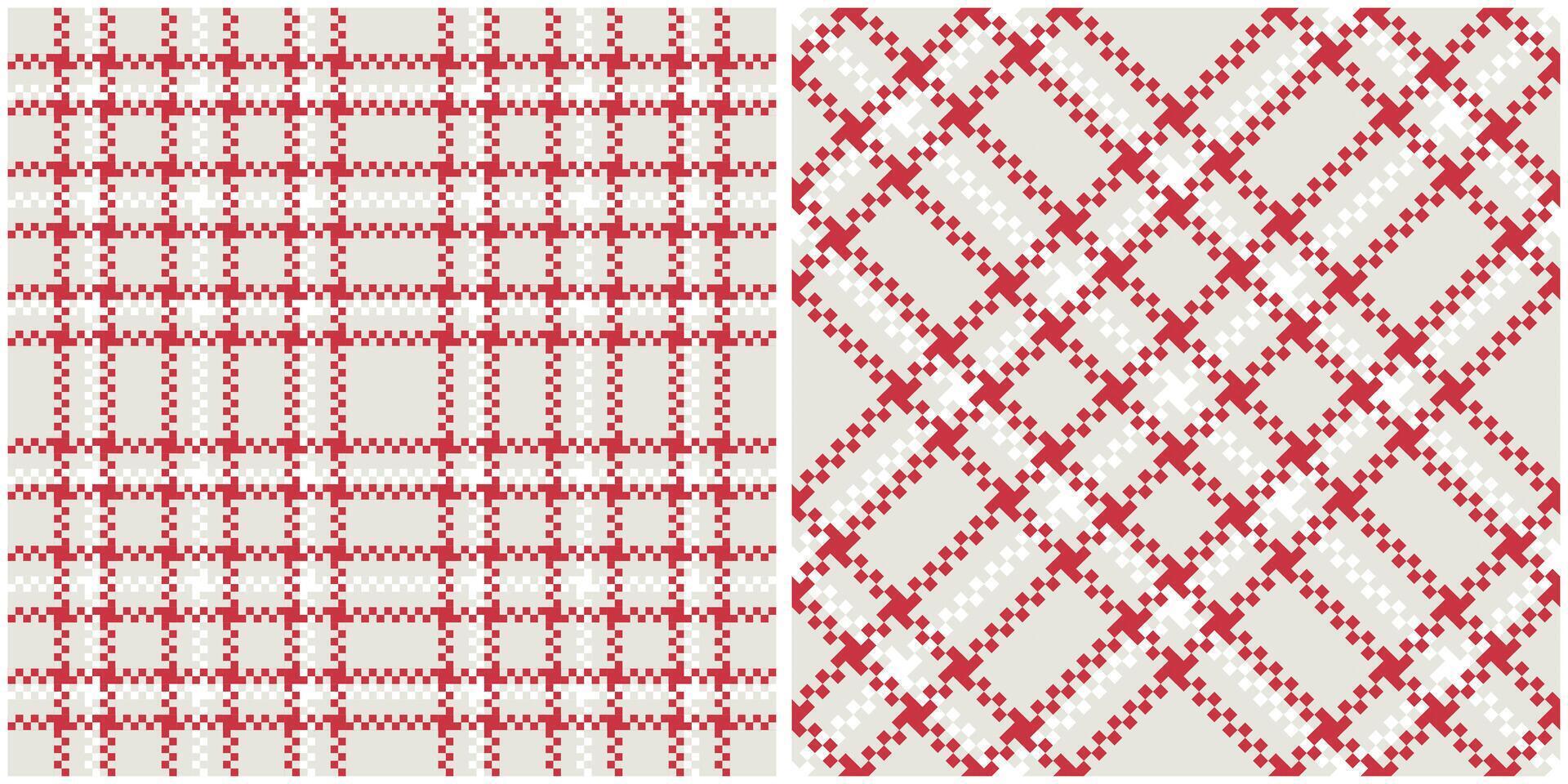 Classic Scottish Tartan Design. Checker Pattern. Template for Design Ornament. Seamless Fabric Texture. vector