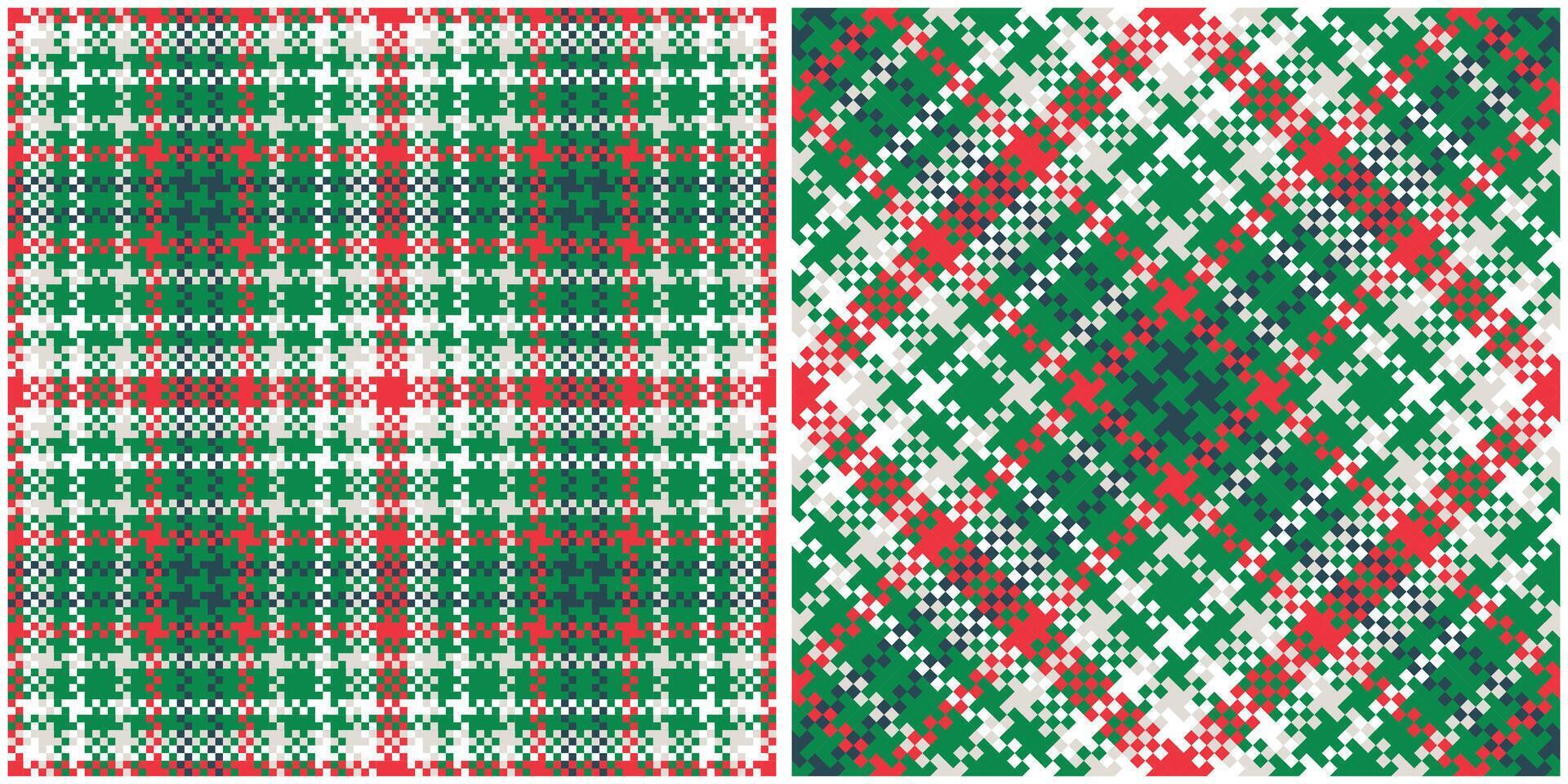 Tartan Plaid Seamless Pattern. Checkerboard Pattern. Template for Design Ornament. Seamless Fabric Texture. Illustration vector