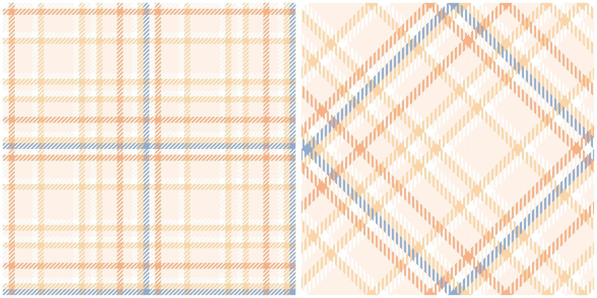 Tartan Pattern Seamless. Sweet Plaid Patterns Template for Design Ornament. Seamless Fabric Texture. vector