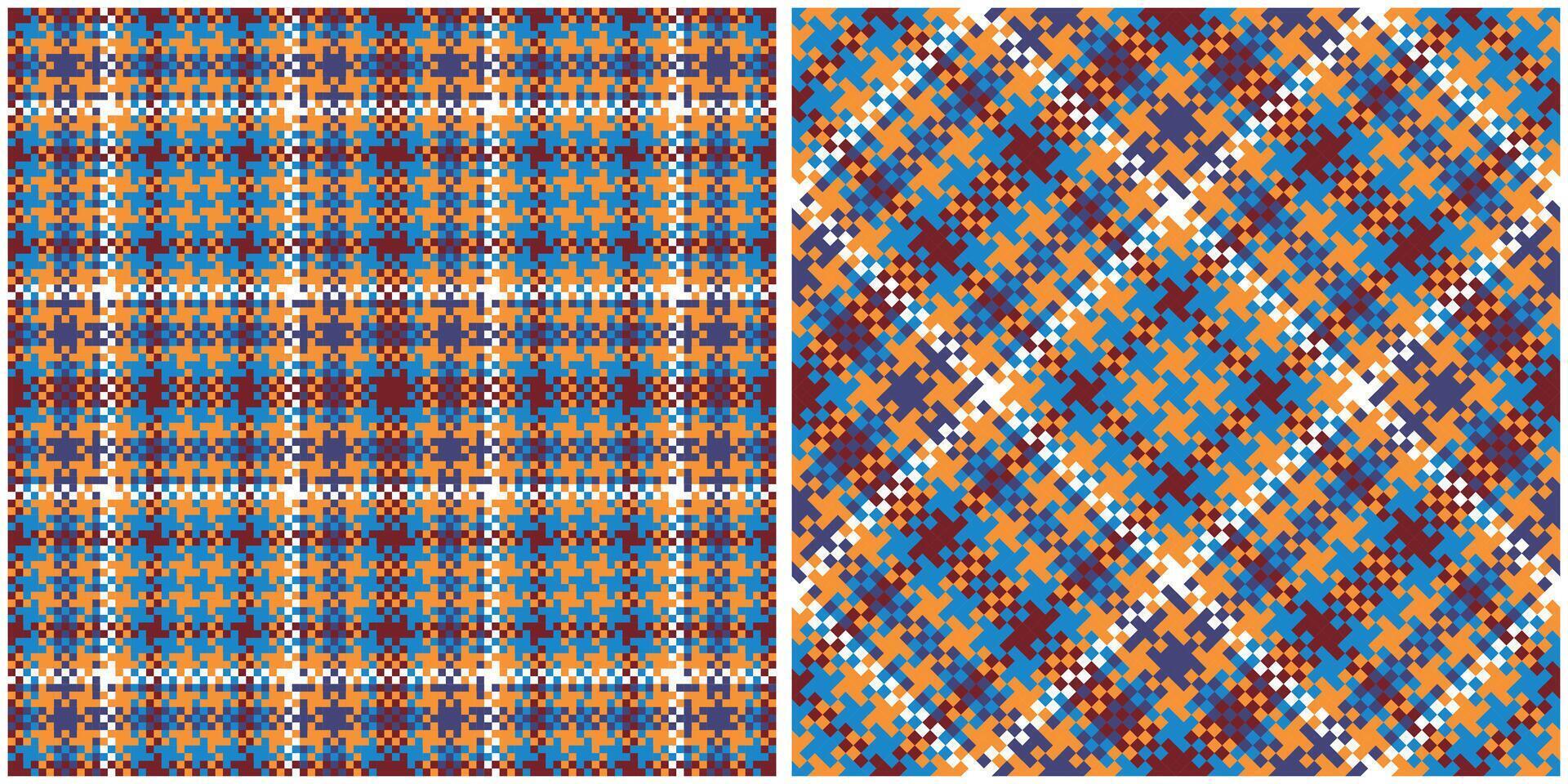 Tartan Plaid Seamless Pattern. Classic Scottish Tartan Design. Template for Design Ornament. Seamless Fabric Texture. Illustration vector