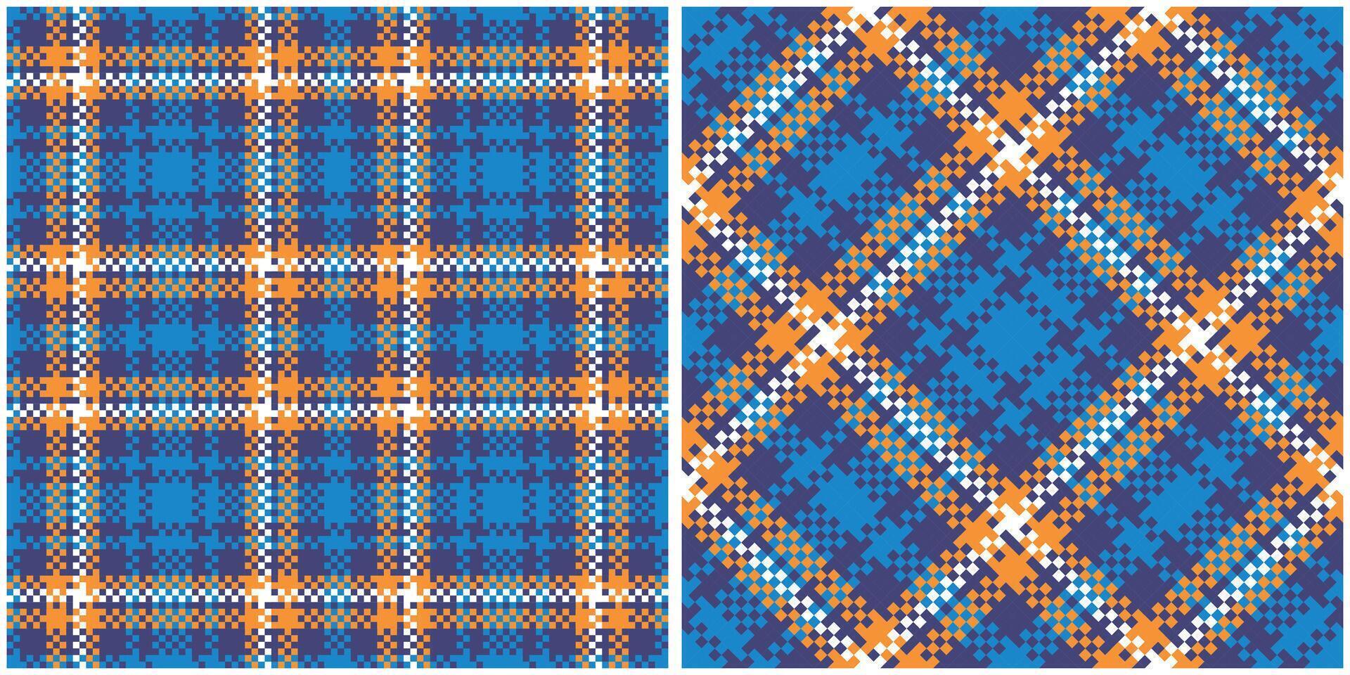 Tartan Plaid Pattern Seamless. Scottish Tartan Seamless Pattern. Template for Design Ornament. Seamless Fabric Texture. Illustration vector