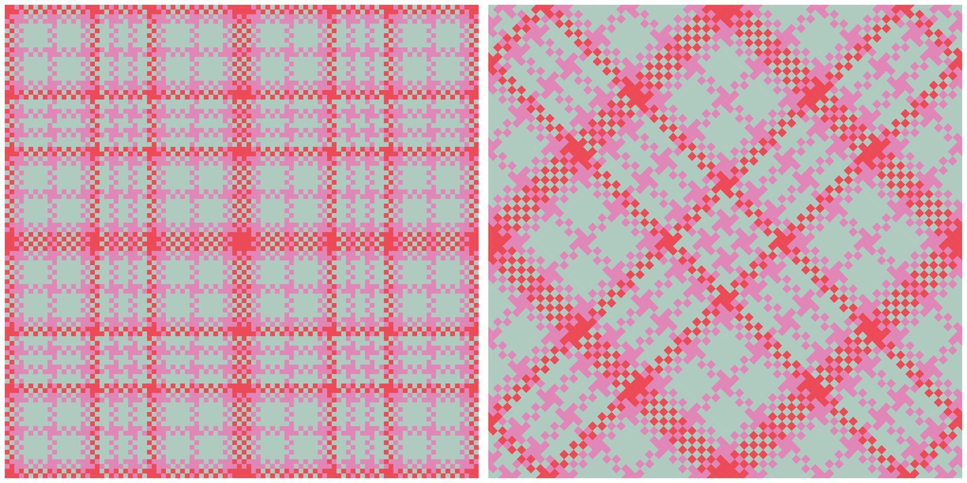 Tartan Plaid Pattern Seamless. Checkerboard Pattern. Template for Design Ornament. Seamless Fabric Texture. Illustration vector