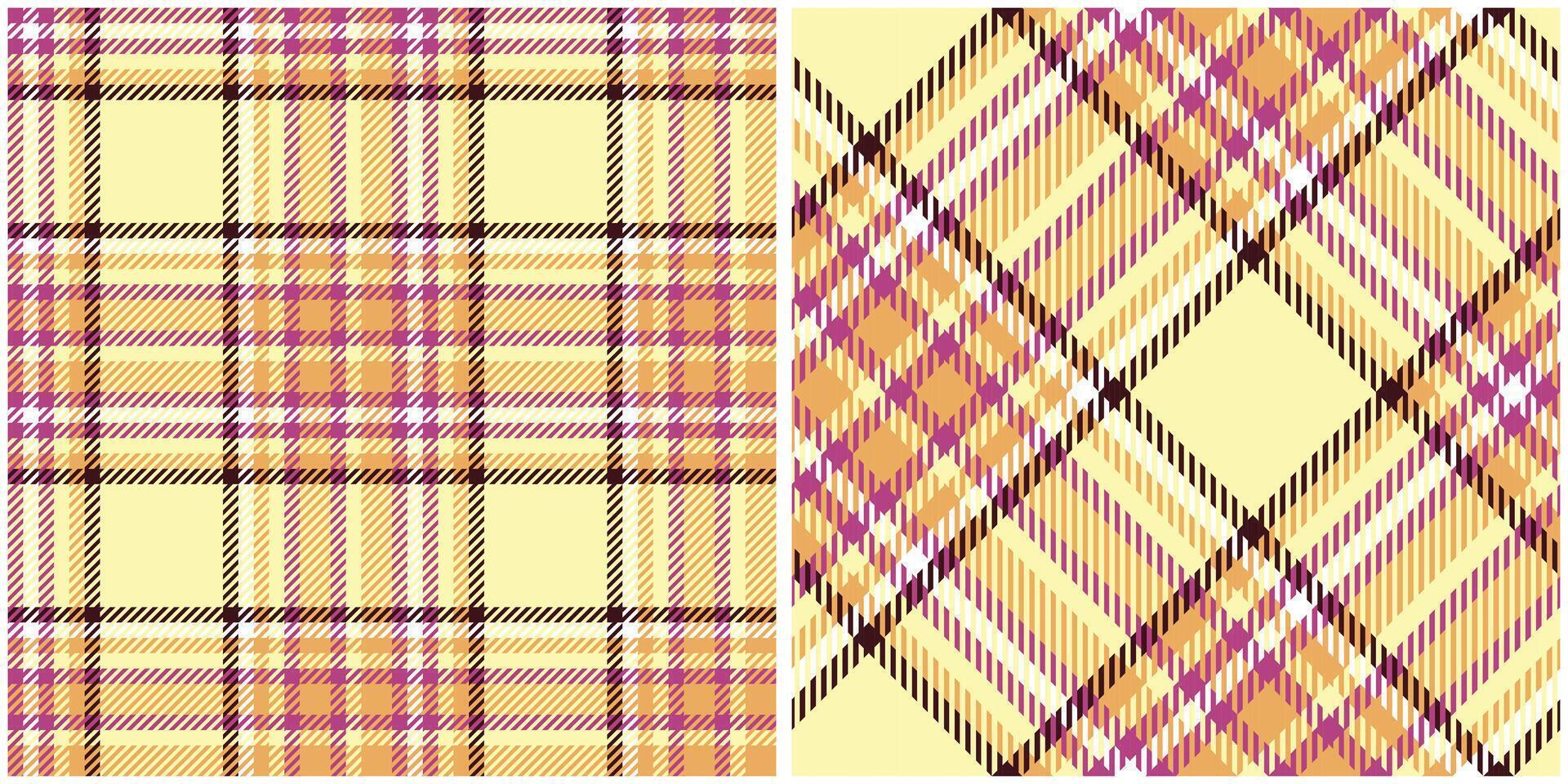 Plaid Patterns Seamless. Checker Pattern Traditional Scottish Woven Fabric. Lumberjack Shirt Flannel Textile. Pattern Tile Swatch Included. vector