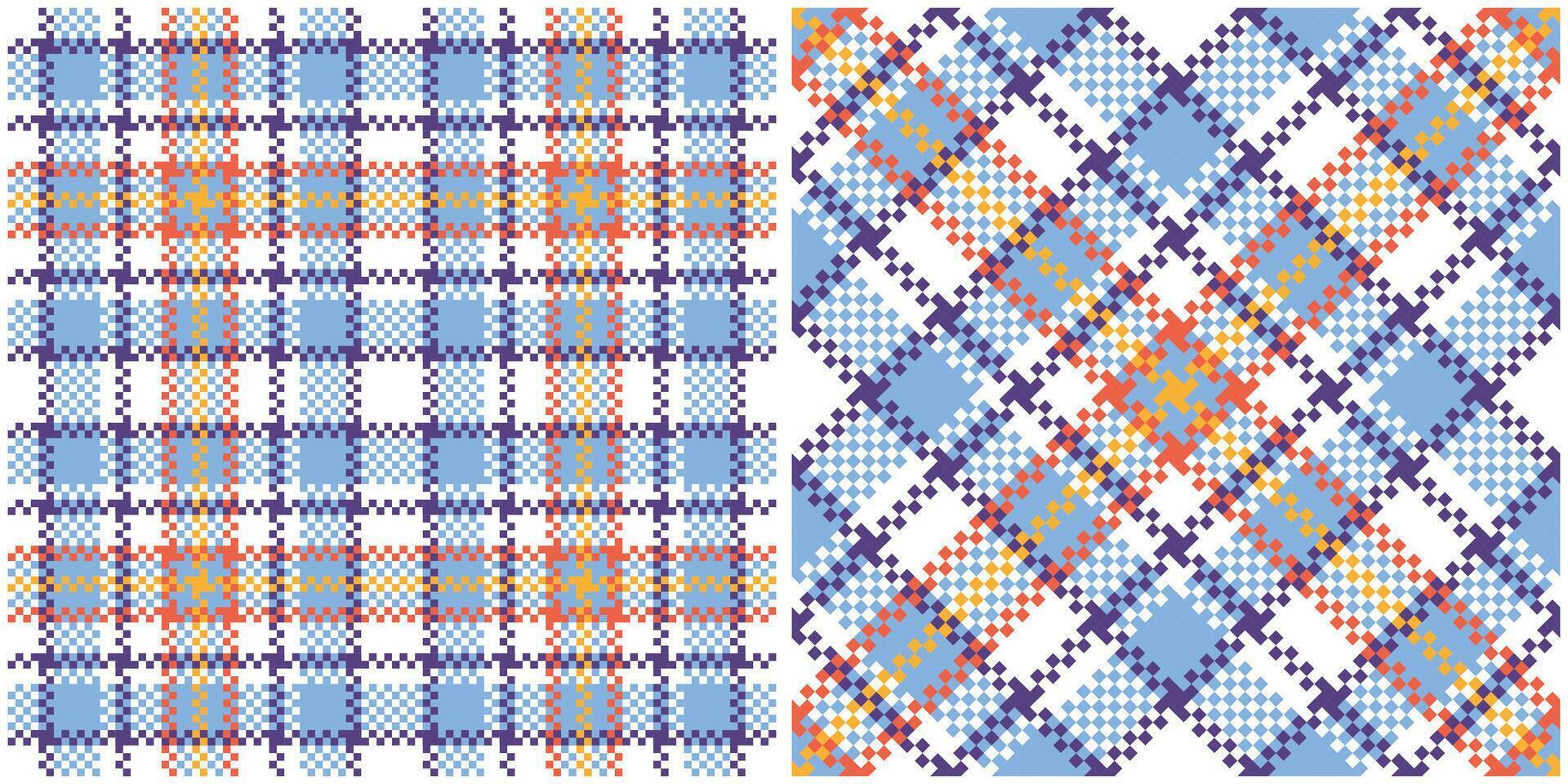 Scottish Tartan Plaid Seamless Pattern, Classic Scottish Tartan Design. for Scarf, Dress, Skirt, Other Modern Spring Autumn Winter Fashion Textile Design. vector