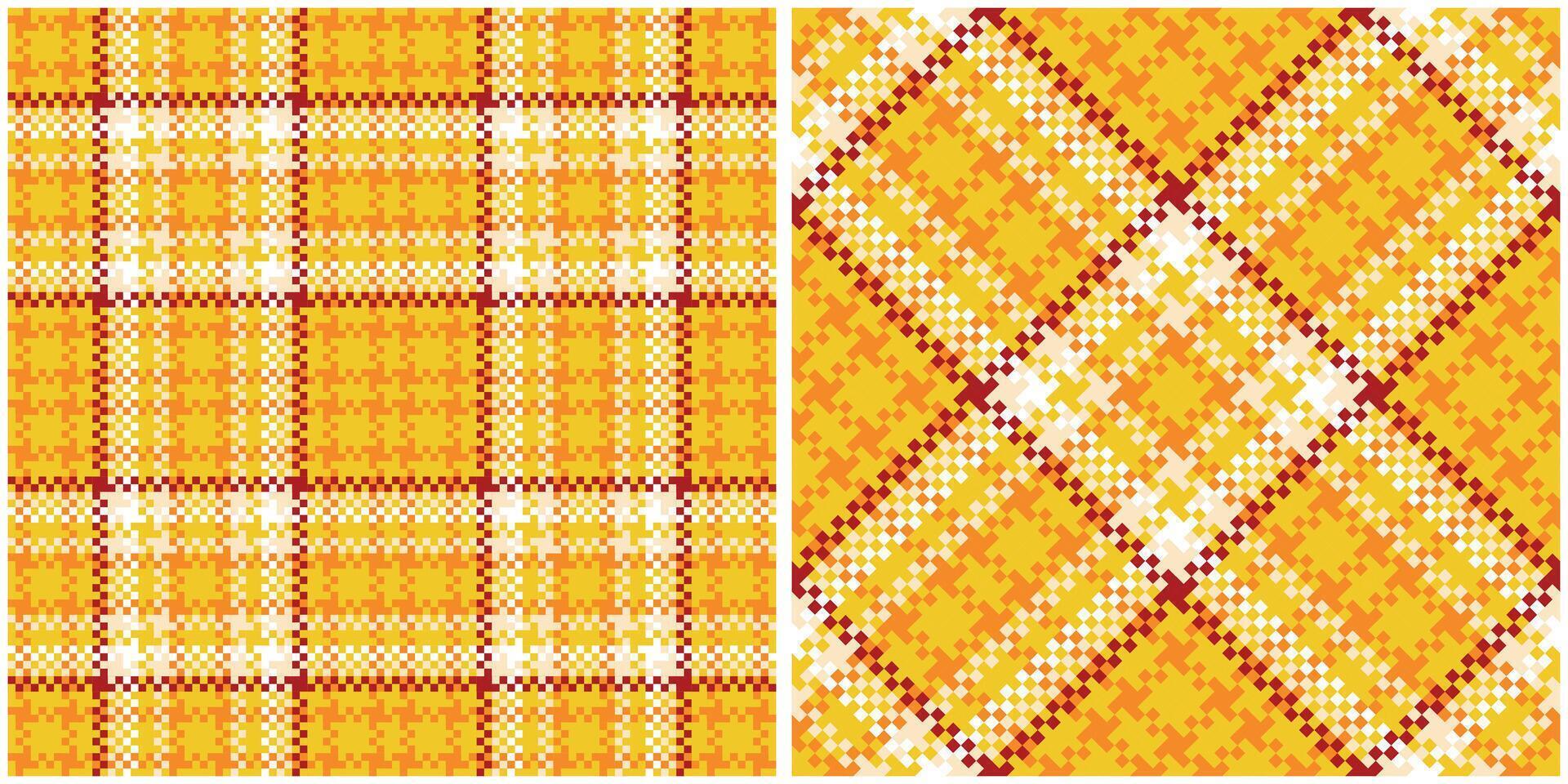 Tartan Pattern Seamless. Pastel Classic Plaid Tartan Traditional Pastel Scottish Woven Fabric. Lumberjack Shirt Flannel Textile. Pattern Tile Swatch Included. vector