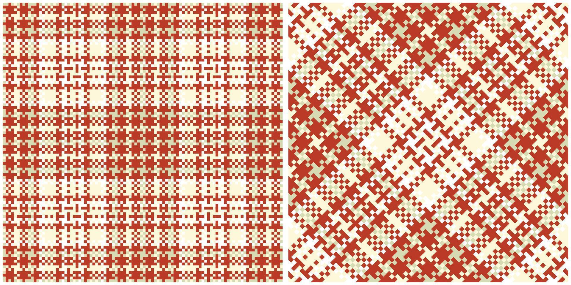 Tartan Seamless Pattern. Traditional Scottish Checkered Background. Traditional Scottish Woven Fabric. Lumberjack Shirt Flannel Textile. Pattern Tile Swatch Included. vector