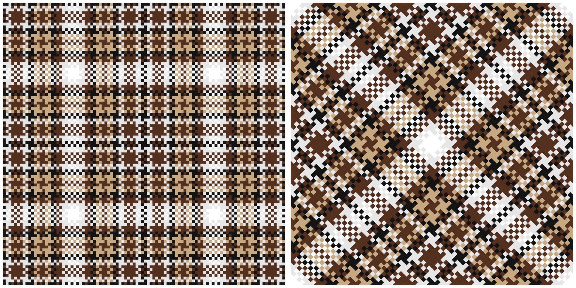 Plaids Pattern Seamless. Checkerboard Pattern Template for Design Ornament. Seamless Fabric Texture. vector