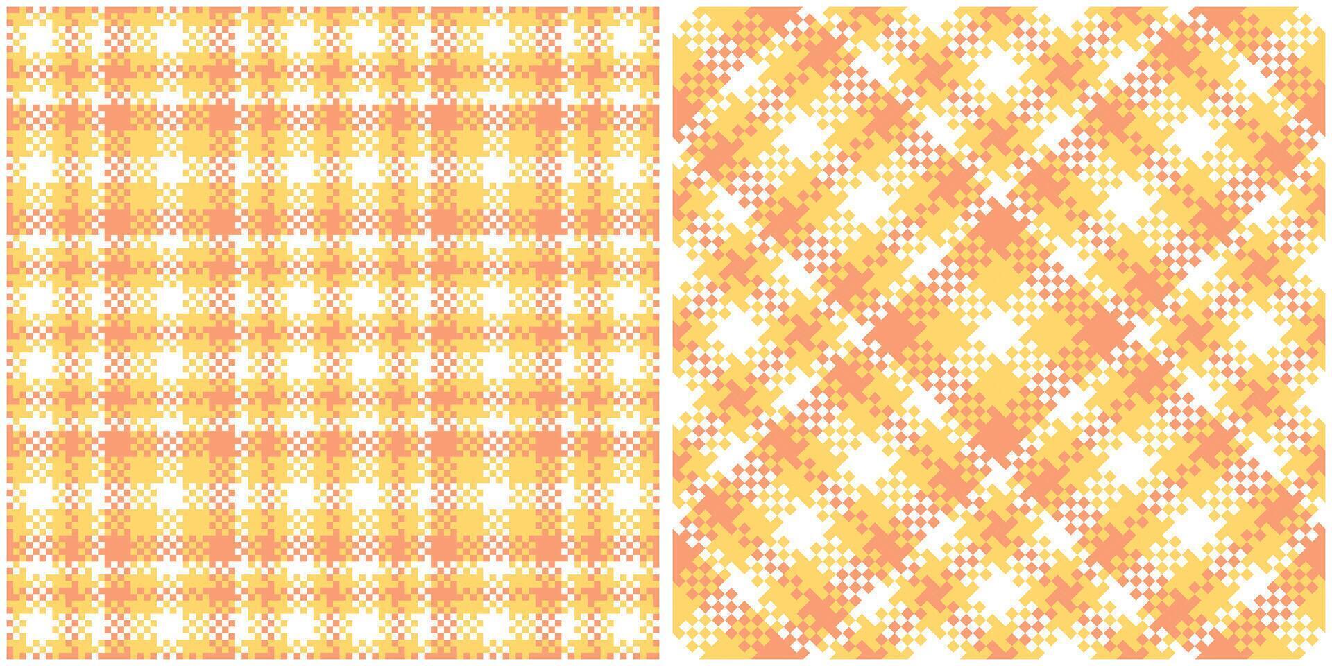 Plaids Pattern Seamless. Traditional Scottish Checkered Background. Seamless Tartan Illustration Set for Scarf, Blanket, Other Modern Spring Summer Autumn Winter Holiday Fabric Print. vector
