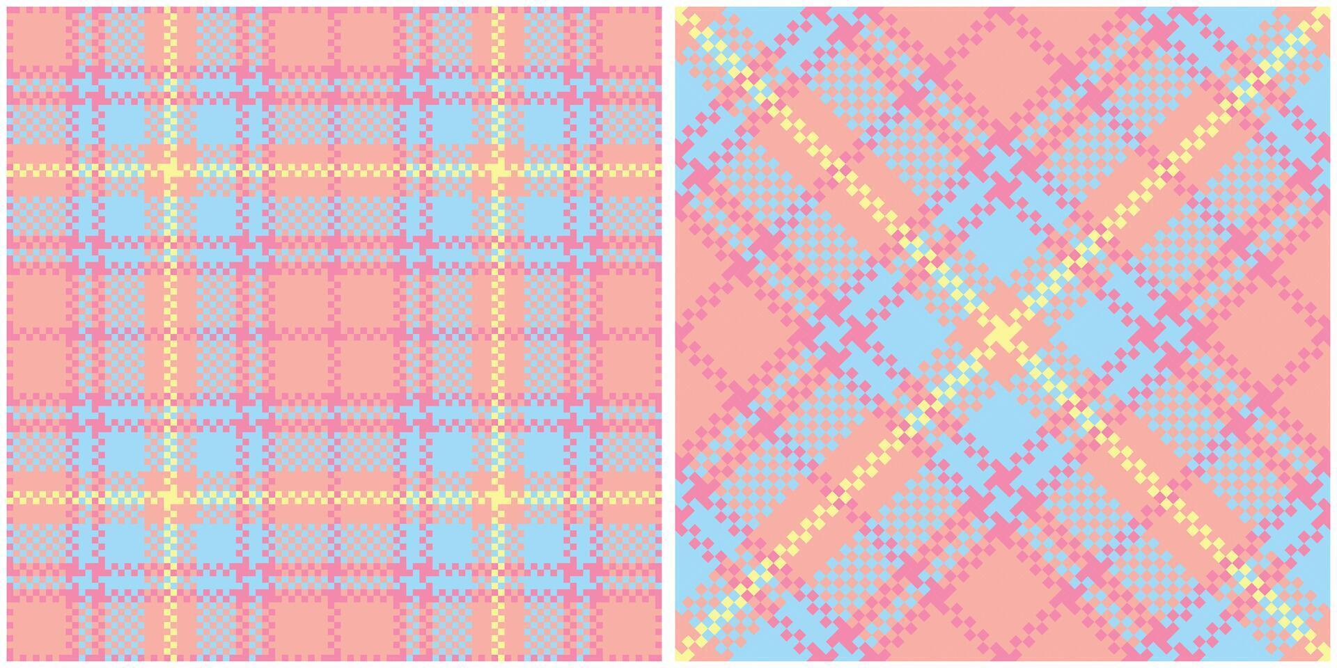 Plaid Pattern Seamless. Scottish Plaid, Flannel Shirt Tartan Patterns. Trendy Tiles for Wallpapers. vector