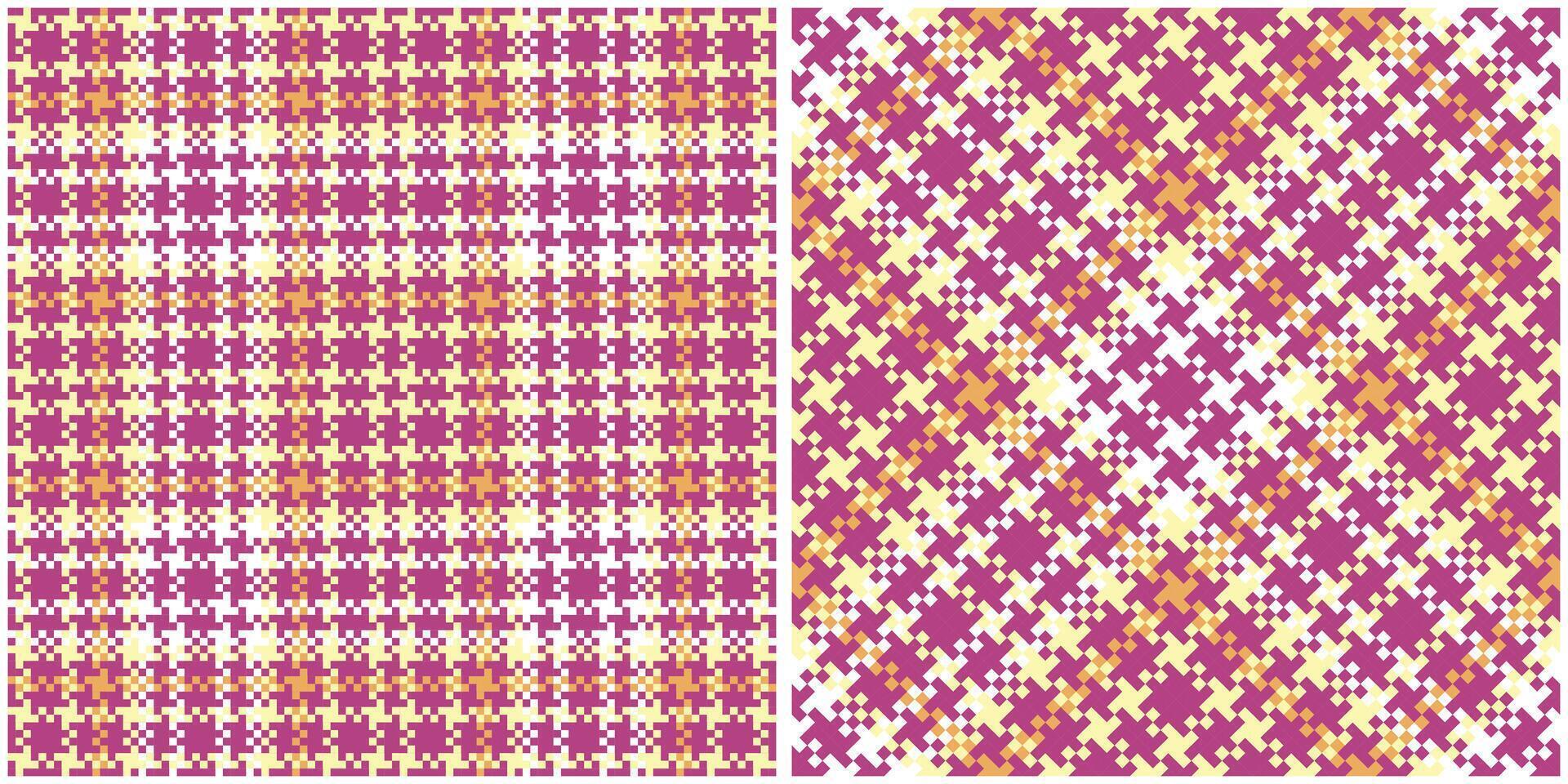 Plaid Pattern Seamless. Abstract Check Plaid Pattern Traditional Scottish Woven Fabric. Lumberjack Shirt Flannel Textile. Pattern Tile Swatch Included. vector