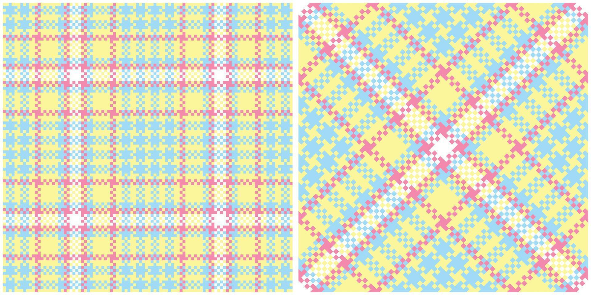 Plaid Pattern Seamless. Scottish Plaid, for Scarf, Dress, Skirt, Other Modern Spring Autumn Winter Fashion Textile Design. vector
