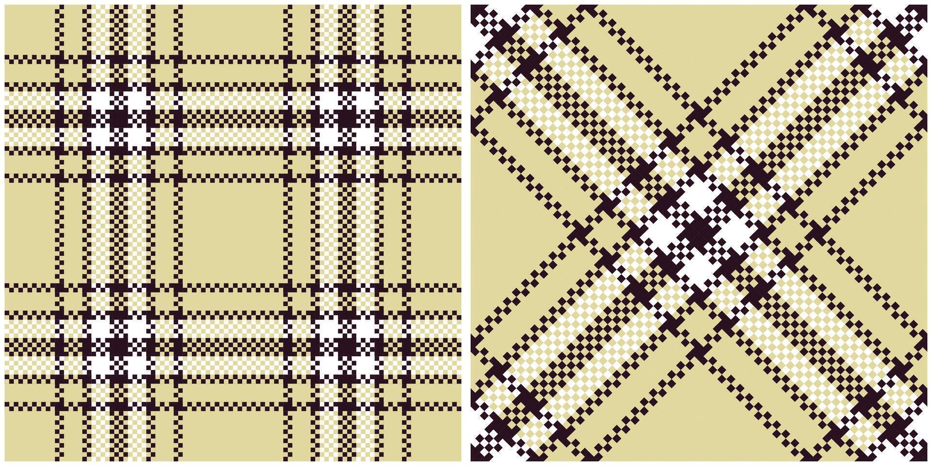 Plaid Patterns Seamless. Scottish Tartan Pattern Template for Design Ornament. Seamless Fabric Texture. vector