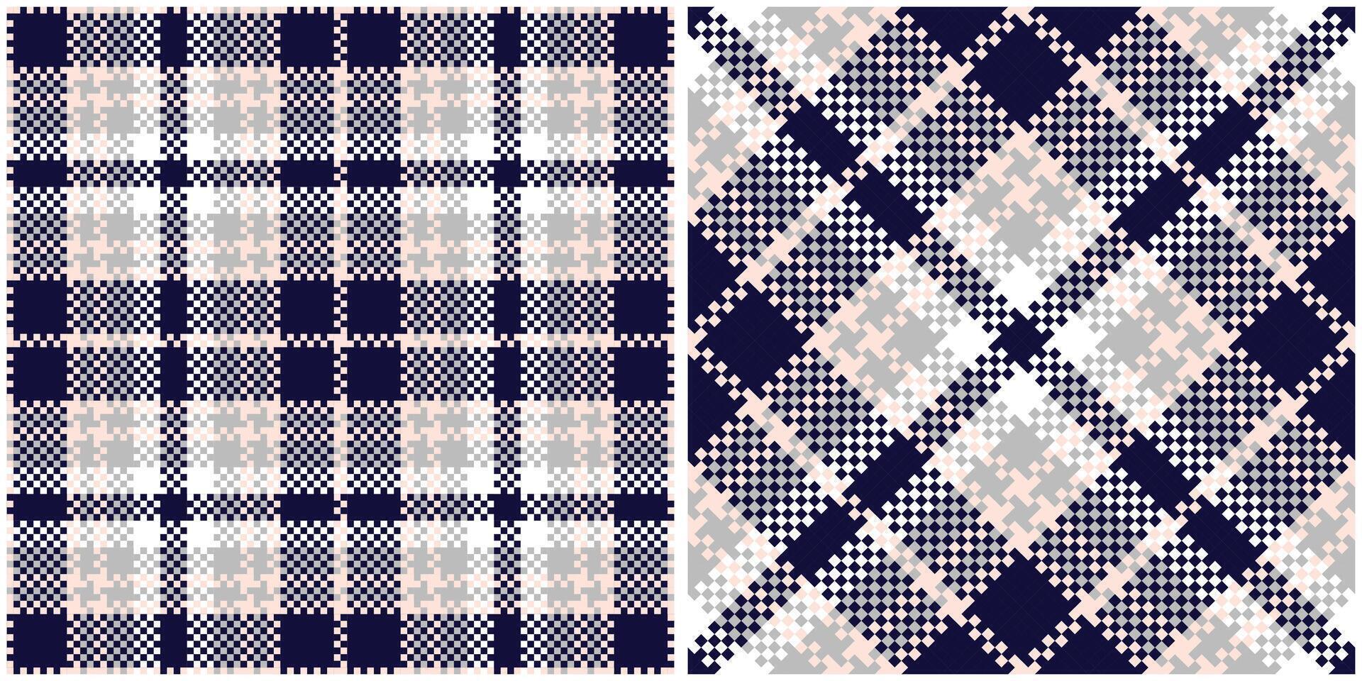 Plaid Patterns Seamless. Tartan Plaid Seamless Pattern. Traditional Scottish Woven Fabric. Lumberjack Shirt Flannel Textile. Pattern Tile Swatch Included. vector