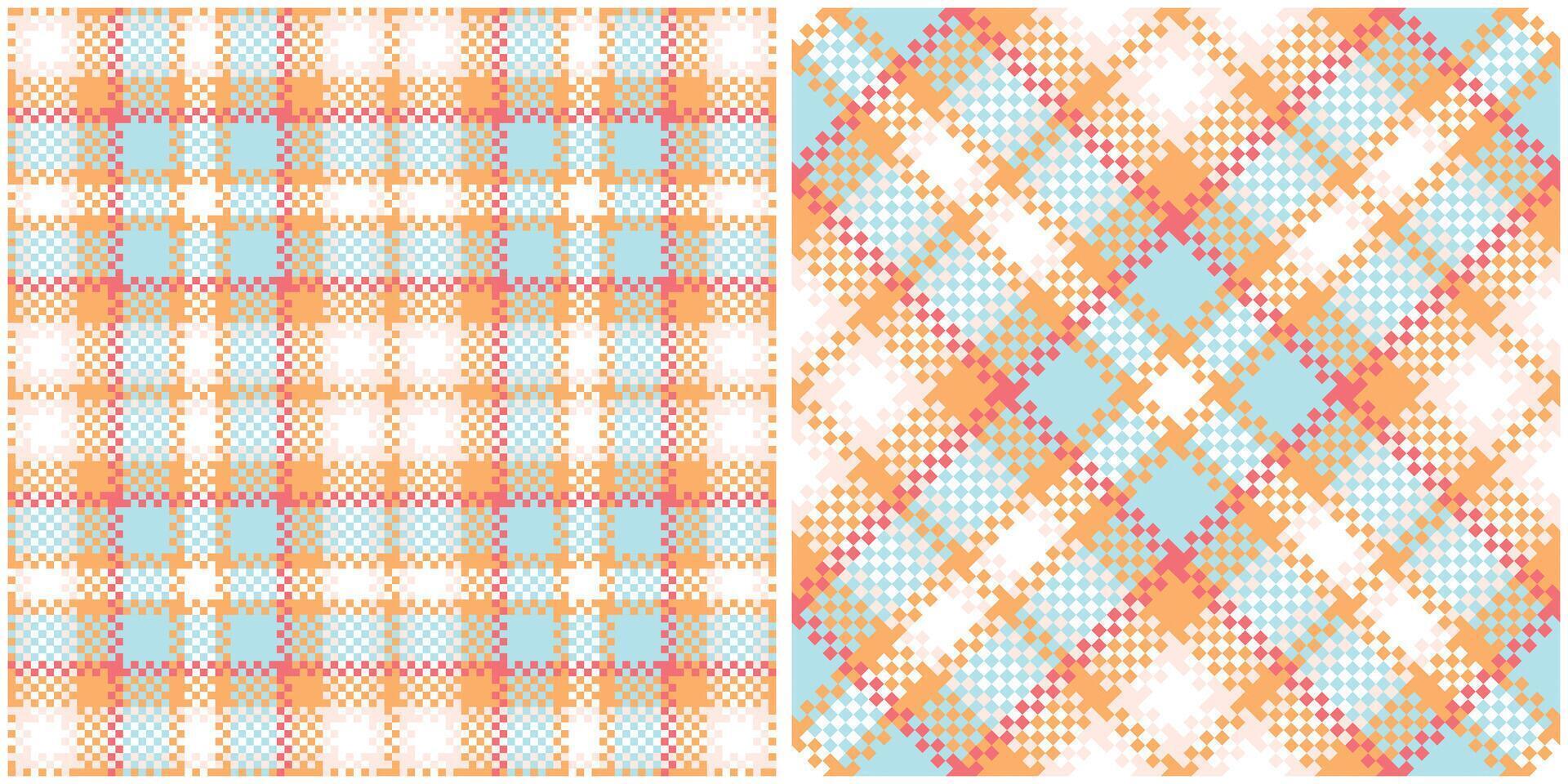 Scottish Tartan Pattern. Checkerboard Pattern Template for Design Ornament. Seamless Fabric Texture. vector