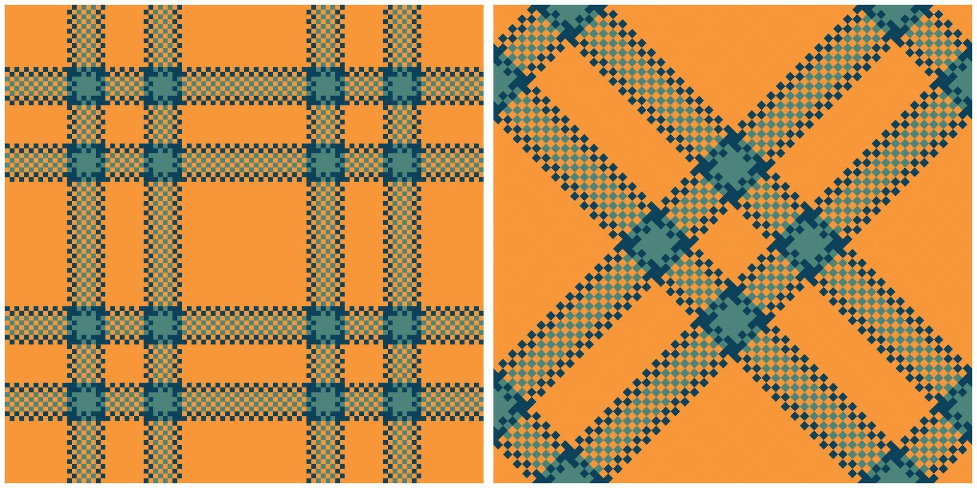 Scottish Tartan Pattern. Abstract Check Plaid Pattern Template for Design Ornament. Seamless Fabric Texture. vector