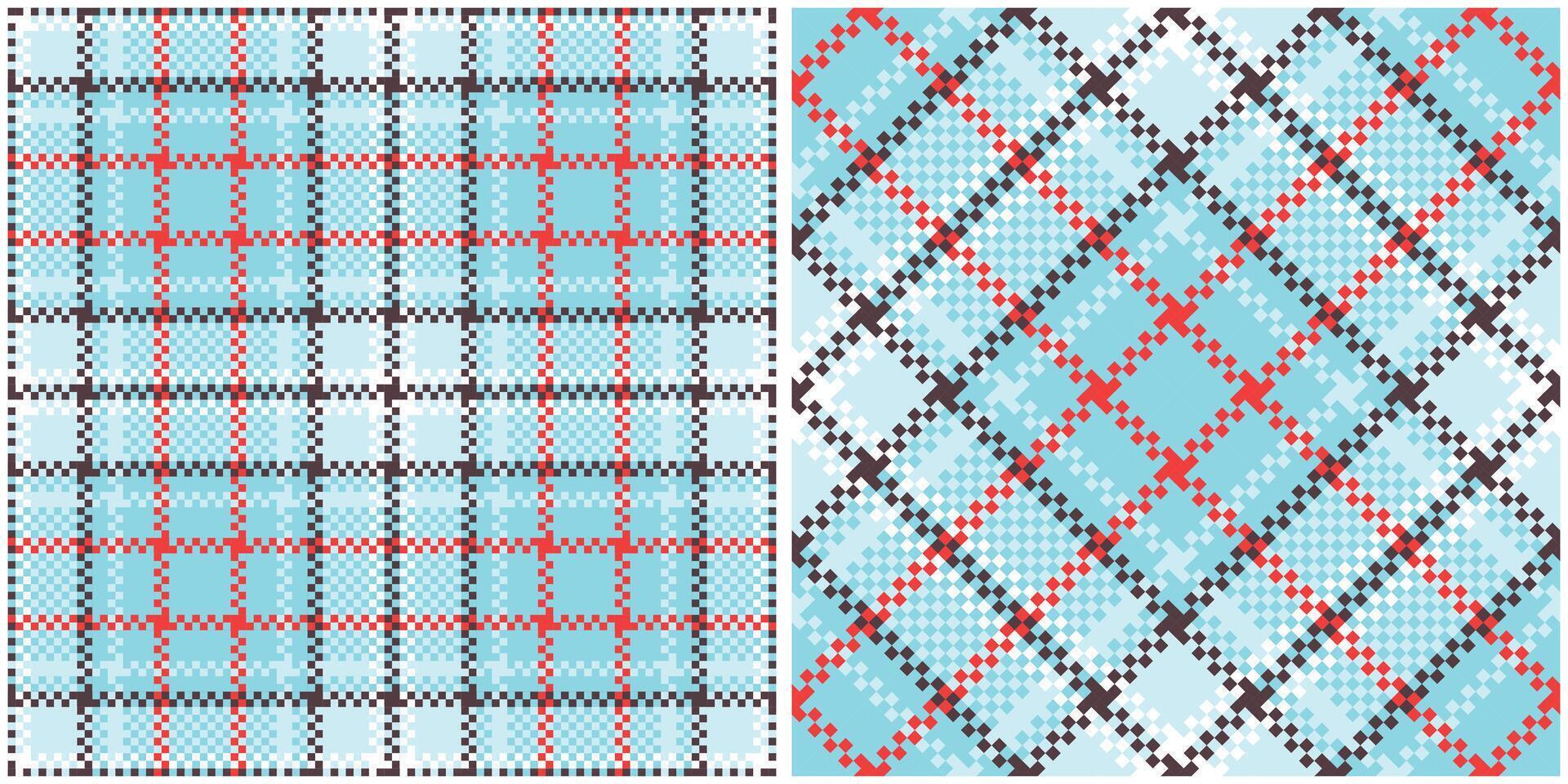 Scottish Tartan Seamless Pattern. Checkerboard Pattern Template for Design Ornament. Seamless Fabric Texture. vector