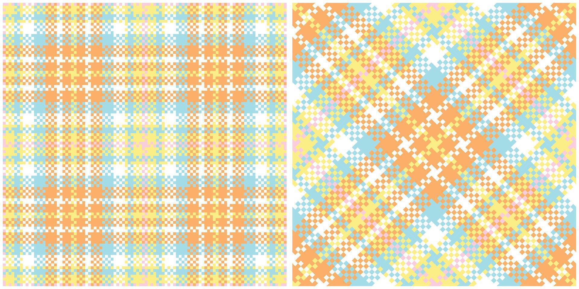 Scottish Tartan Seamless Pattern. Abstract Check Plaid Pattern Traditional Scottish Woven Fabric. Lumberjack Shirt Flannel Textile. Pattern Tile Swatch Included. vector
