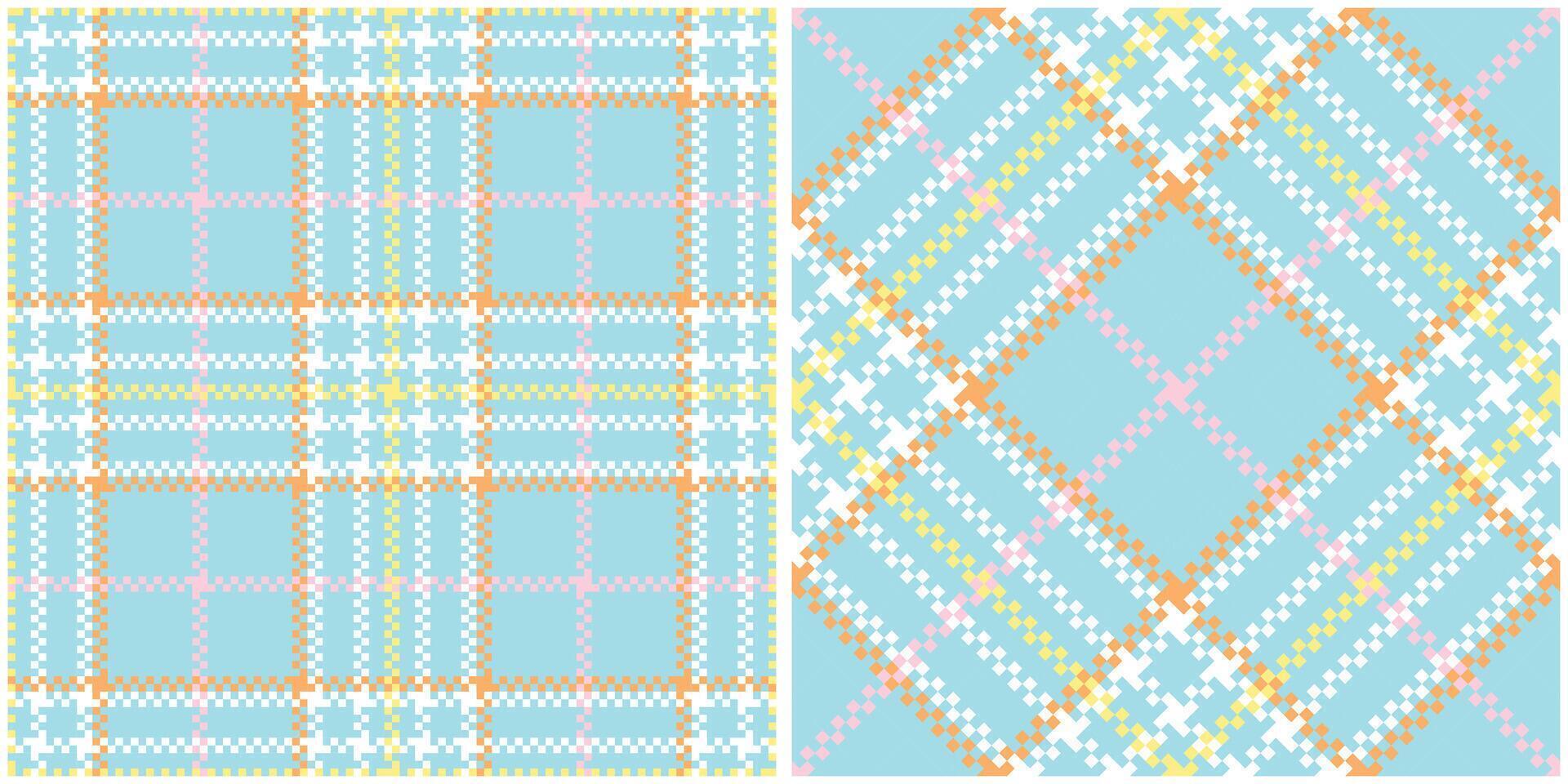 Scottish Tartan Seamless Pattern. Traditional Scottish Checkered Background. Template for Design Ornament. Seamless Fabric Texture. vector