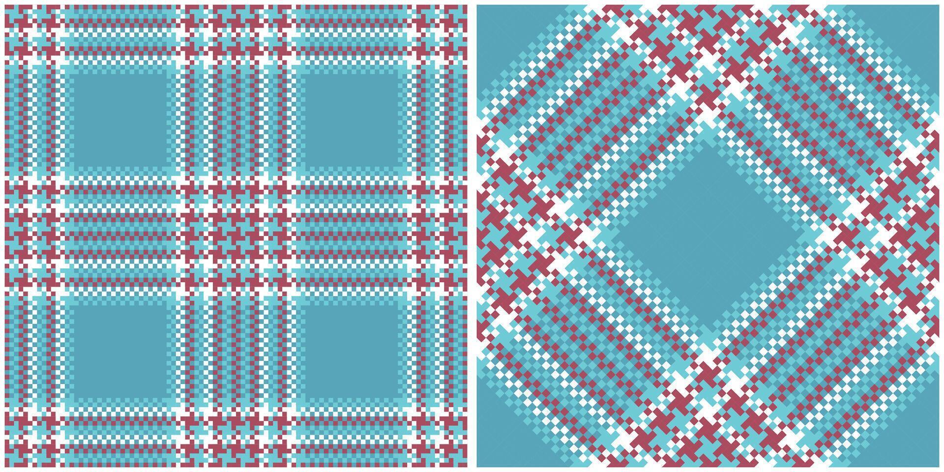 Tartan Plaid Seamless Pattern. Plaid Pattern Seamless. Seamless Tartan Illustration Set for Scarf, Blanket, Other Modern Spring Summer Autumn Winter Holiday Fabric Print. vector