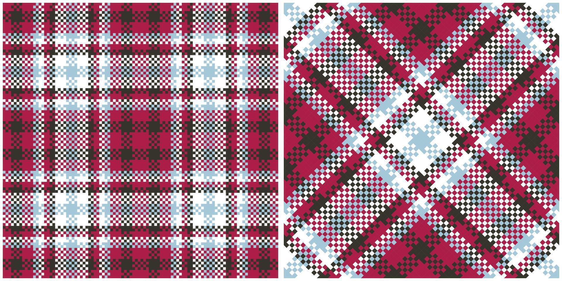 Tartan Plaid Seamless Pattern. Tartan Seamless Pattern. for Scarf, Dress, Skirt, Other Modern Spring Autumn Winter Fashion Textile Design. vector