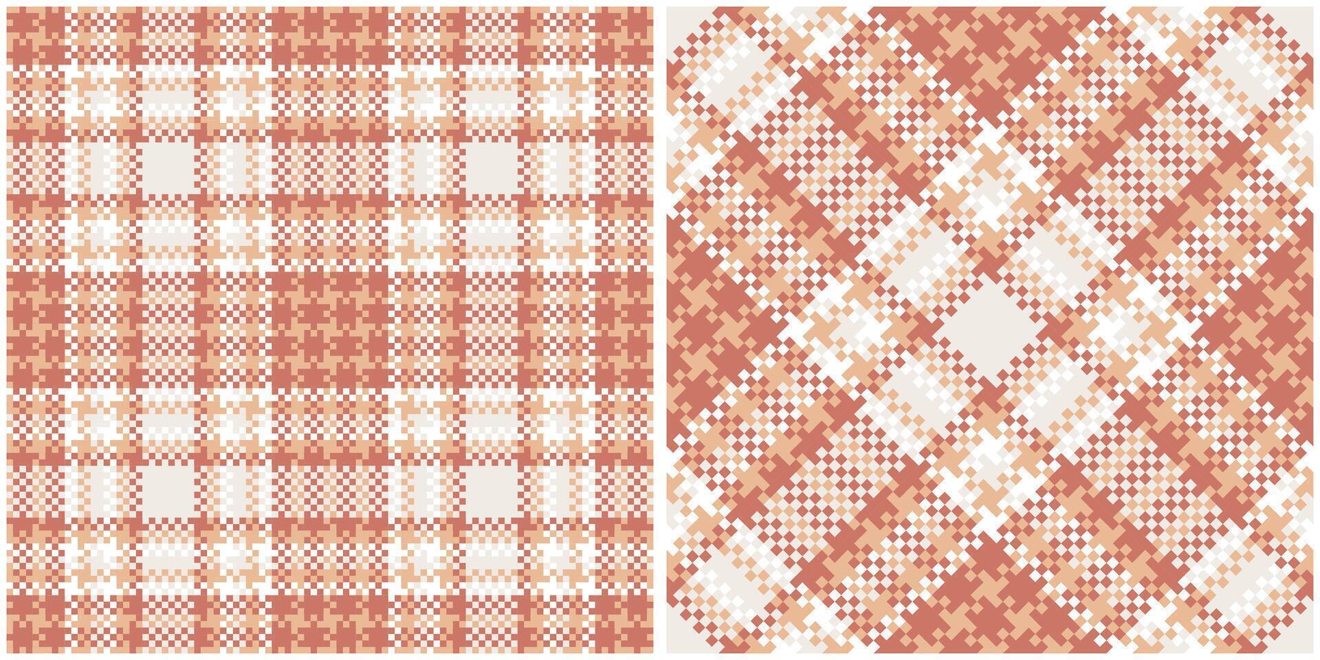 Classic Scottish Tartan Design. Plaids Pattern Seamless. Template for Design Ornament. Seamless Fabric Texture. vector