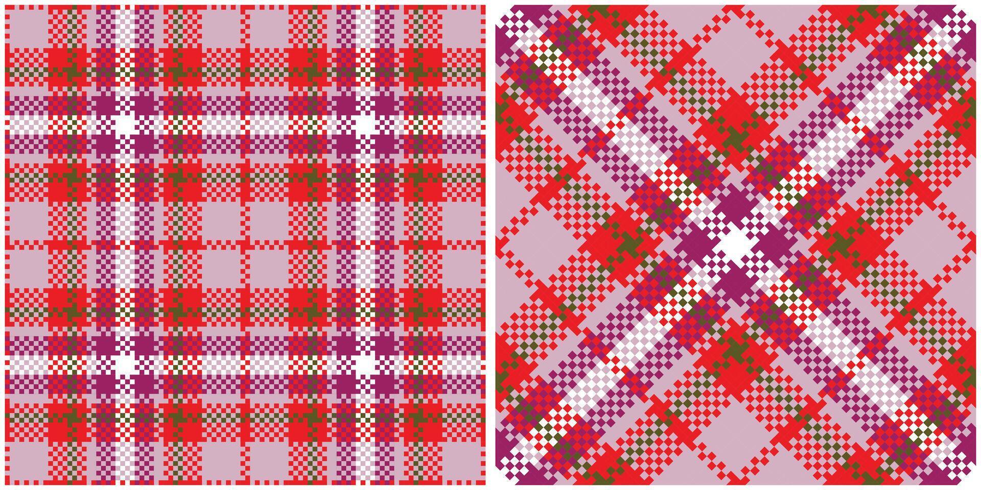 Classic Scottish Tartan Design. Scottish Tartan Seamless Pattern. for Shirt Printing,clothes, Dresses, Tablecloths, Blankets, Bedding, Paper,quilt,fabric and Other Textile Products. vector