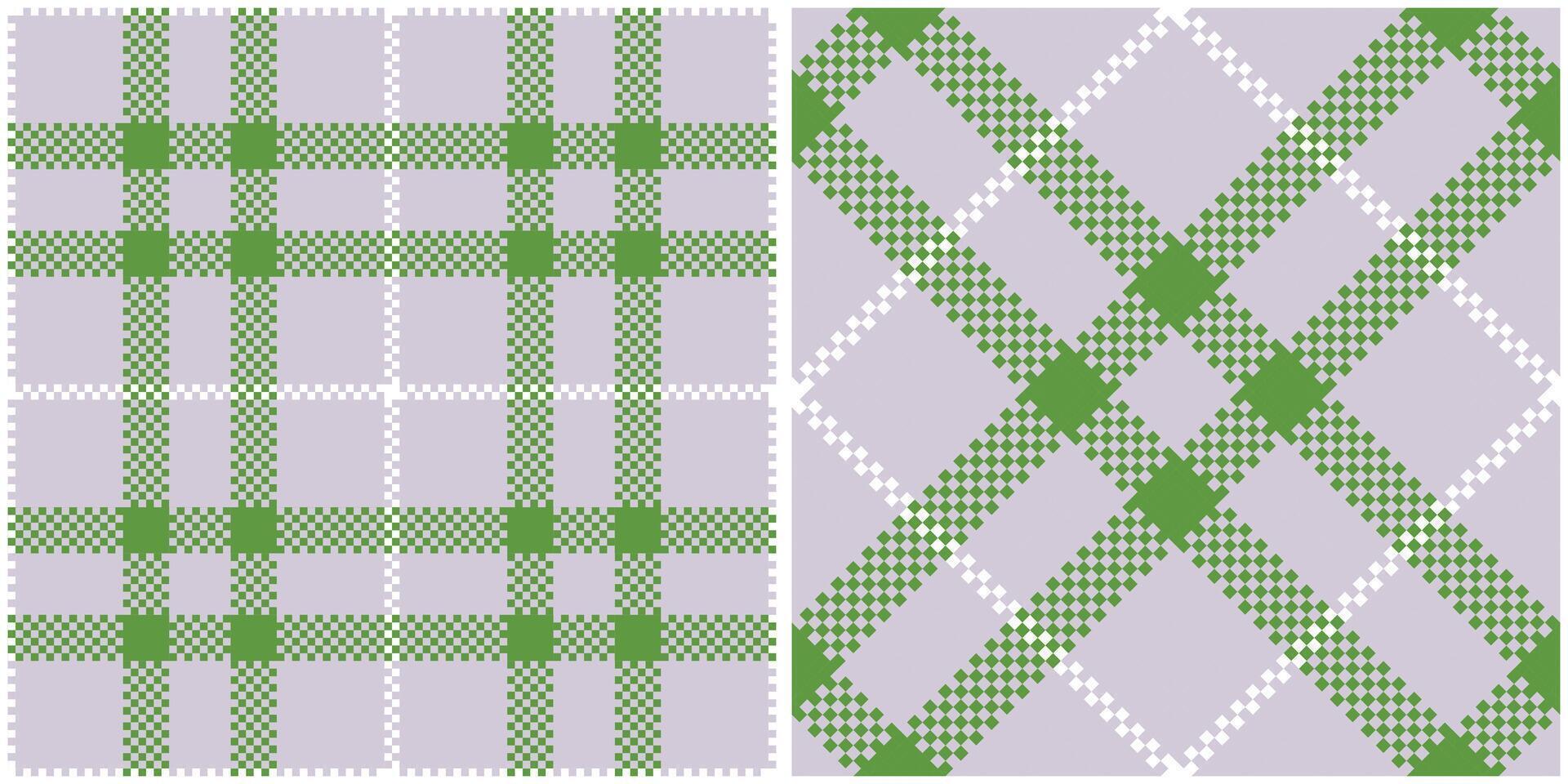Tartan Plaid Seamless Pattern. Scottish Tartan Seamless Pattern. Seamless Tartan Illustration Set for Scarf, Blanket, Other Modern Spring Summer Autumn Winter Holiday Fabric Print. vector