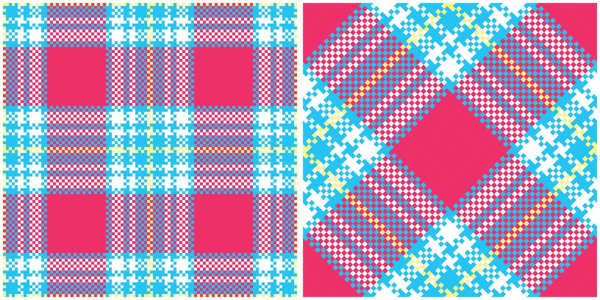 Tartan Plaid Seamless Pattern. Traditional Scottish Checkered Background. Template for Design Ornament. Seamless Fabric Texture. Illustration vector