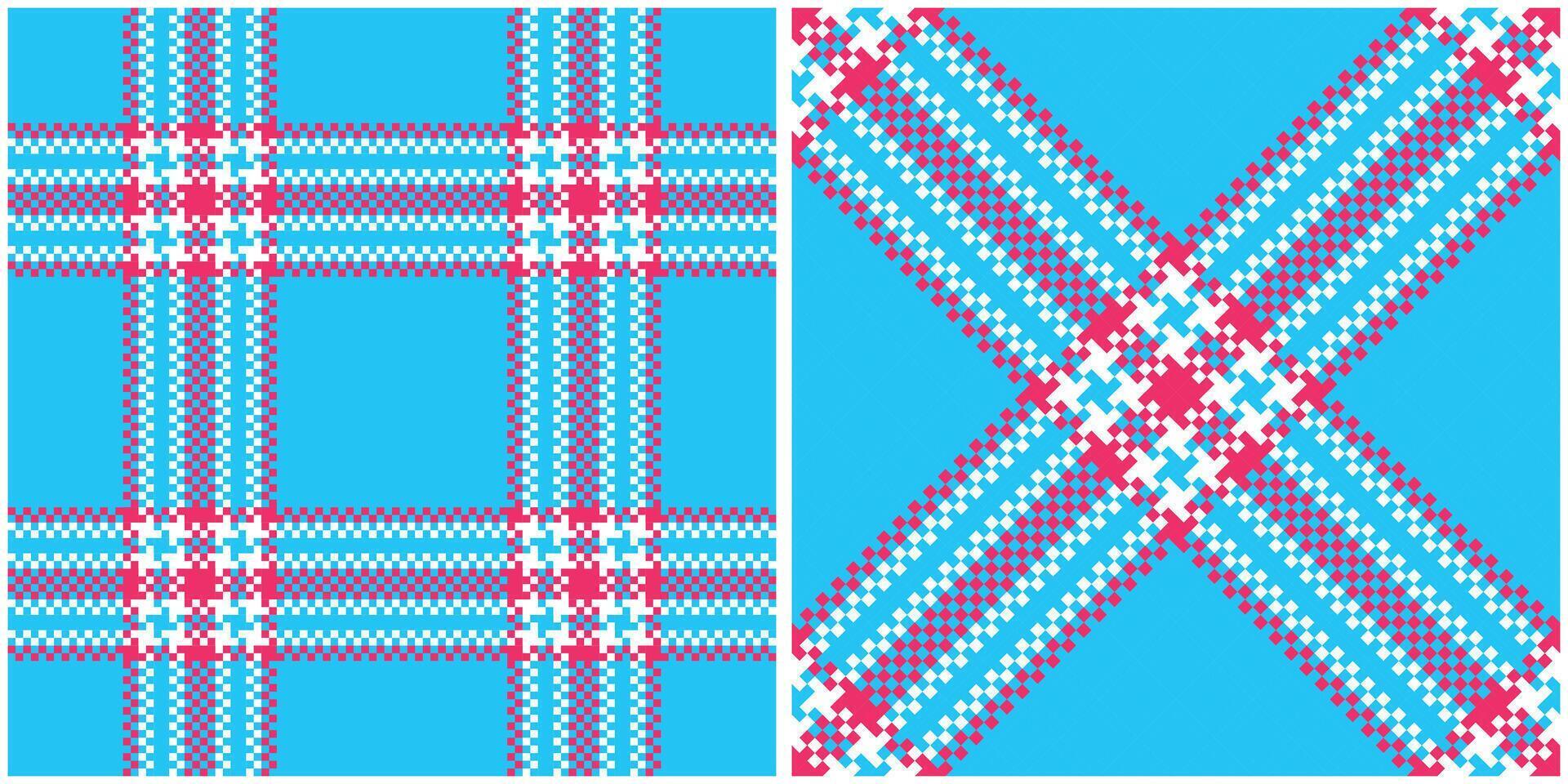 Tartan Plaid Seamless Pattern. Traditional Scottish Checkered Background. Traditional Scottish Woven Fabric. Lumberjack Shirt Flannel Textile. Pattern Tile Swatch Included. vector