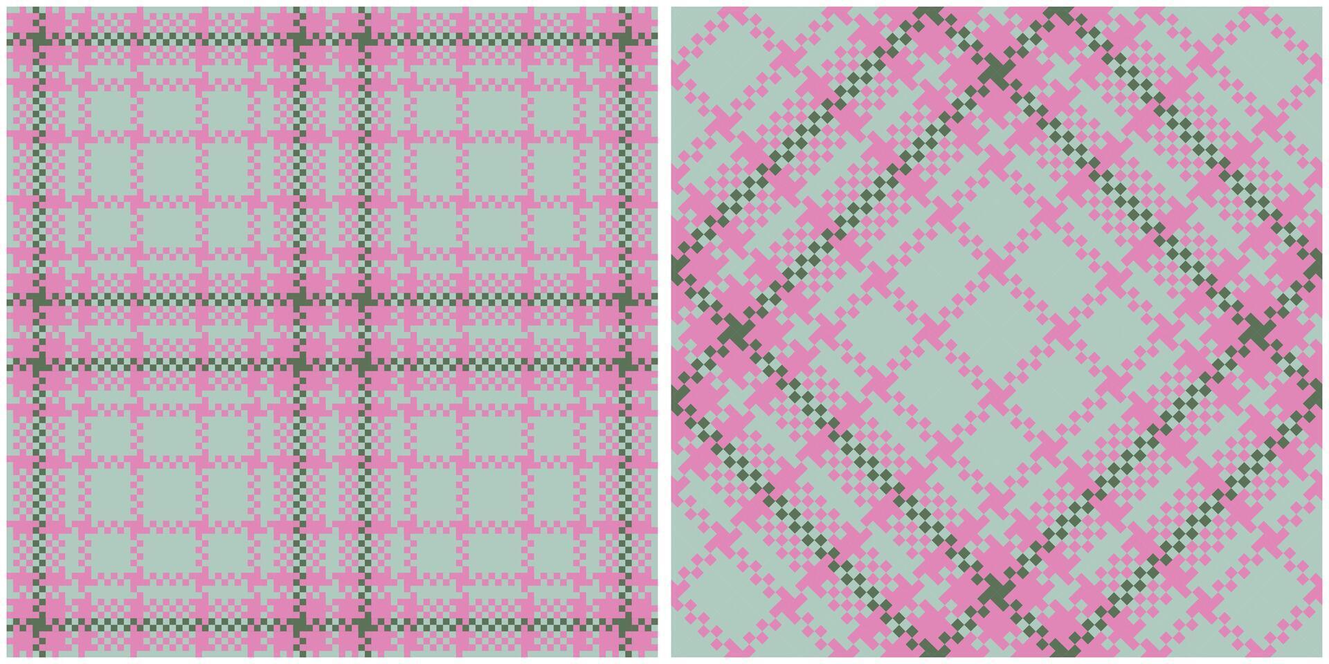 Tartan Plaid Pattern Seamless. Checkerboard Pattern. Template for Design Ornament. Seamless Fabric Texture. Illustration vector