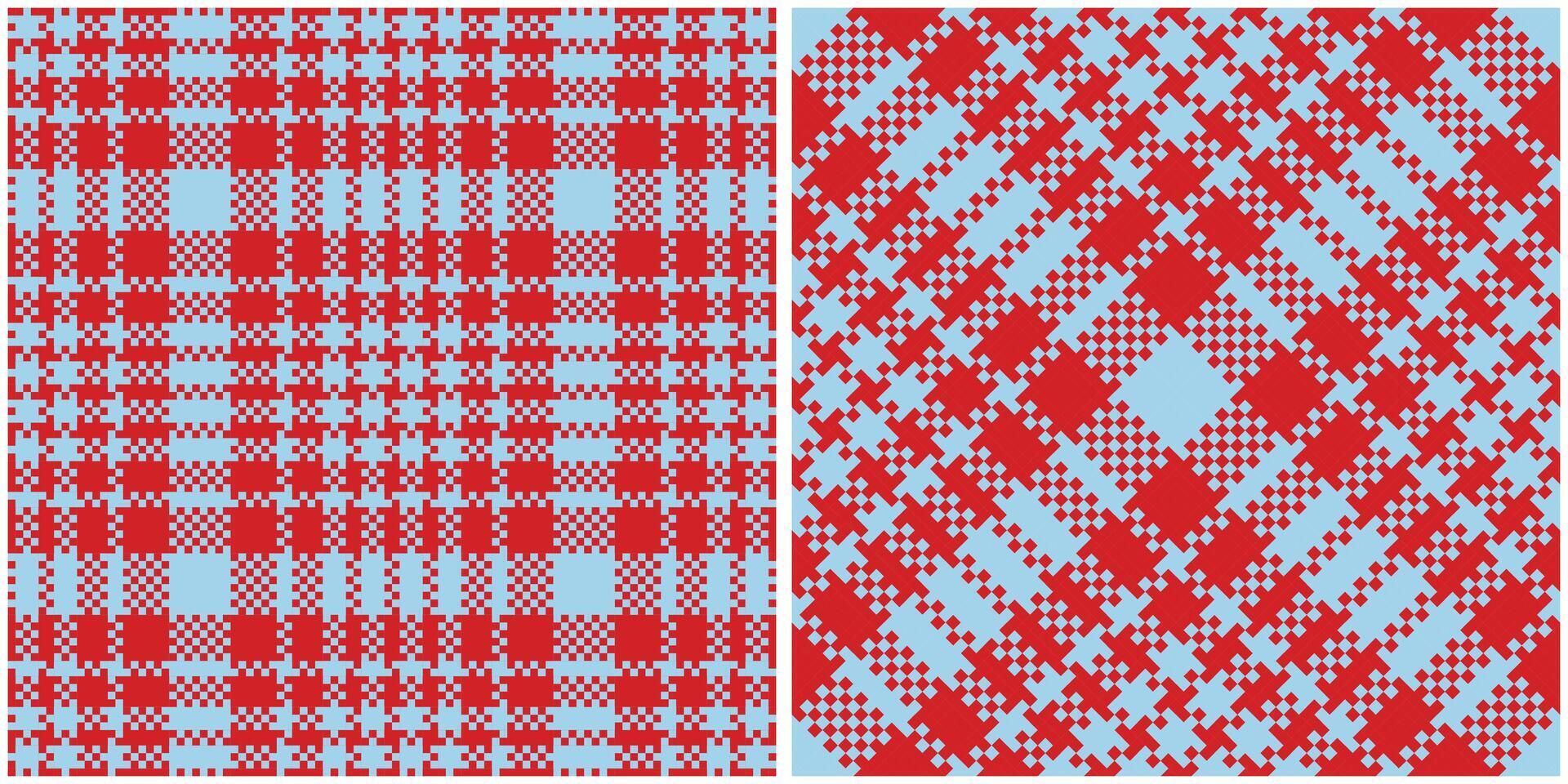 Tartan Plaid Pattern Seamless. Traditional Scottish Checkered Background. Seamless Tartan Illustration Set for Scarf, Blanket, Other Modern Spring Summer Autumn Winter Holiday Fabric Print. vector