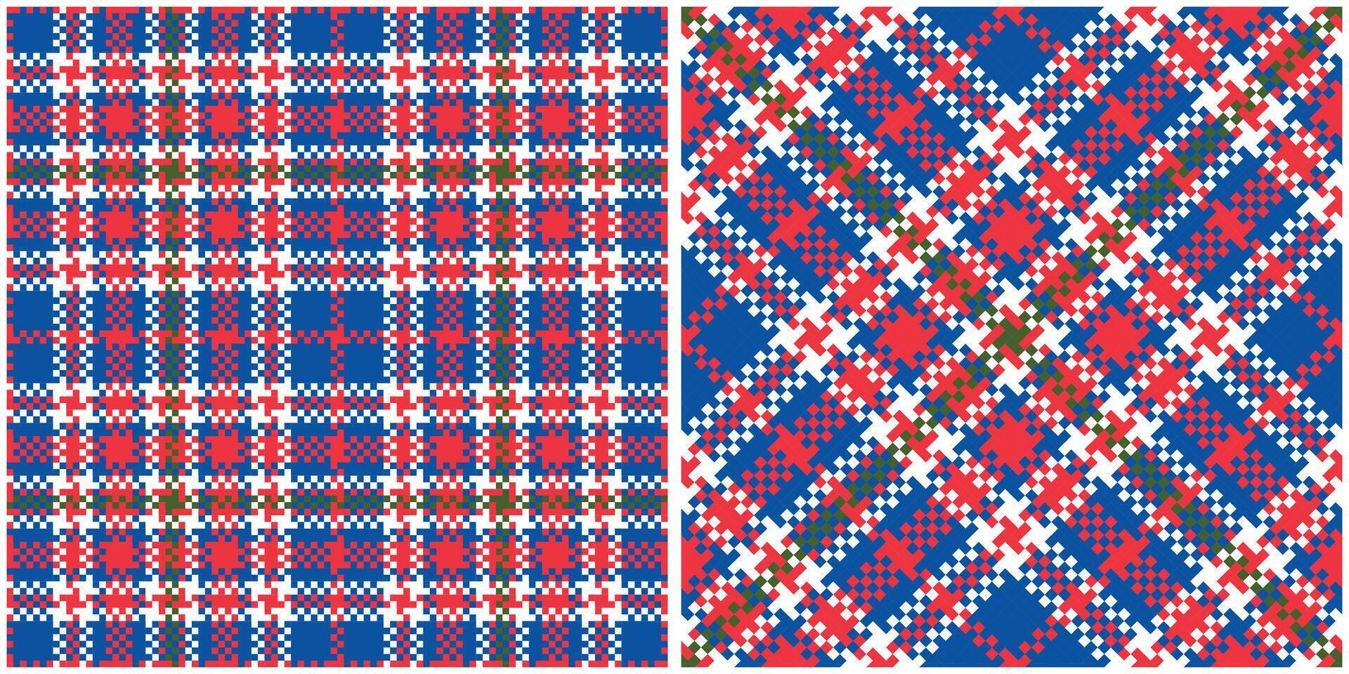 Scottish Tartan Plaid Seamless Pattern, Tartan Seamless Pattern. Template for Design Ornament. Seamless Fabric Texture. Illustration vector