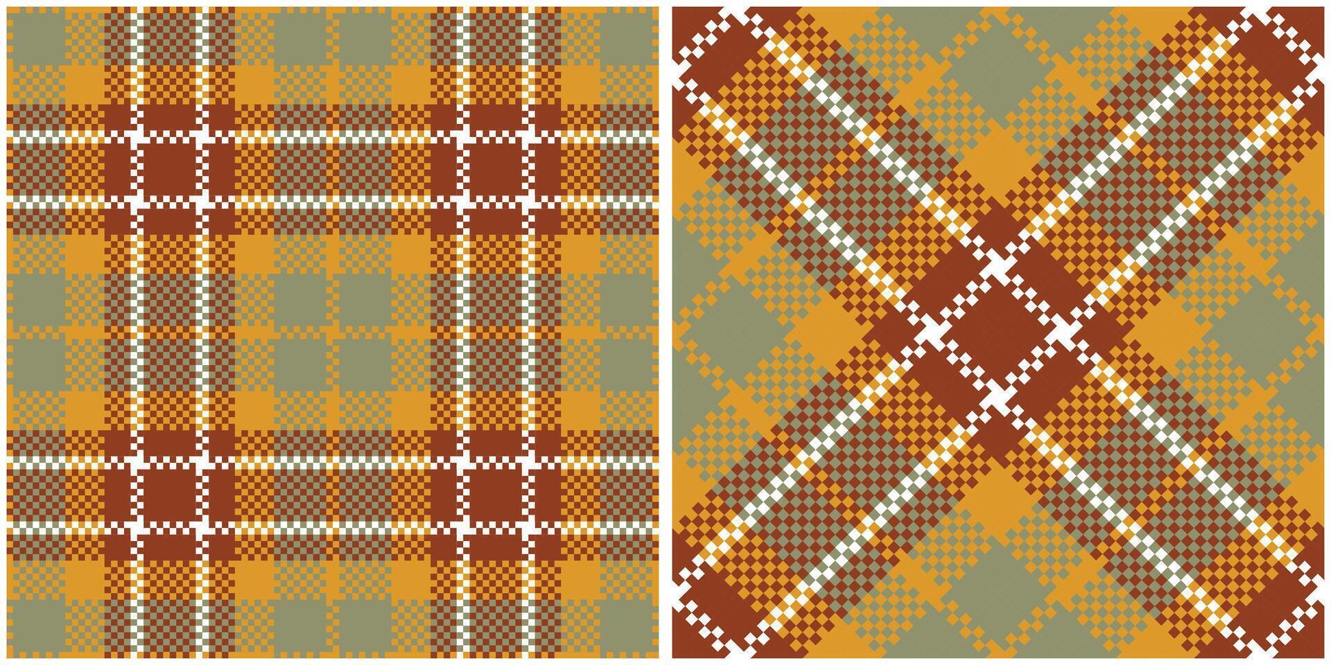 Scottish Tartan Plaid Seamless Pattern, Gingham Patterns. Flannel Shirt Tartan Patterns. Trendy Tiles Illustration for Wallpapers. vector