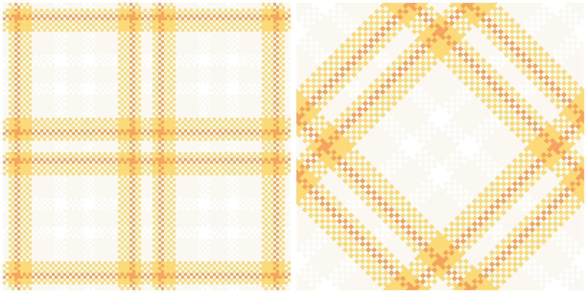 Tartan Pattern Seamless. Sweet Sweet Plaids Pattern Template for Design Ornament. Seamless Fabric Texture. vector